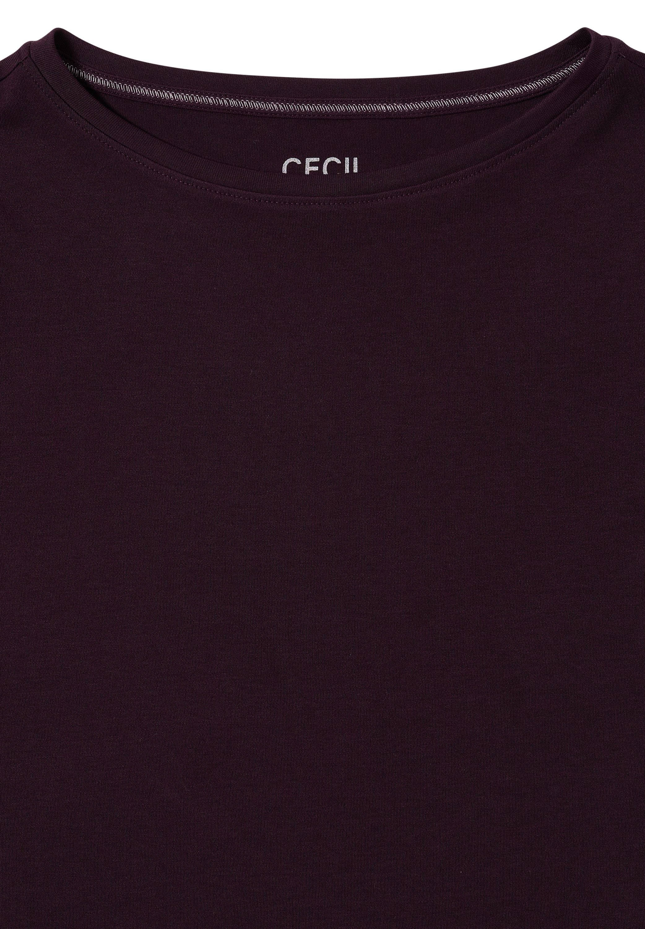 Cecil Damen Basic Shirt rot