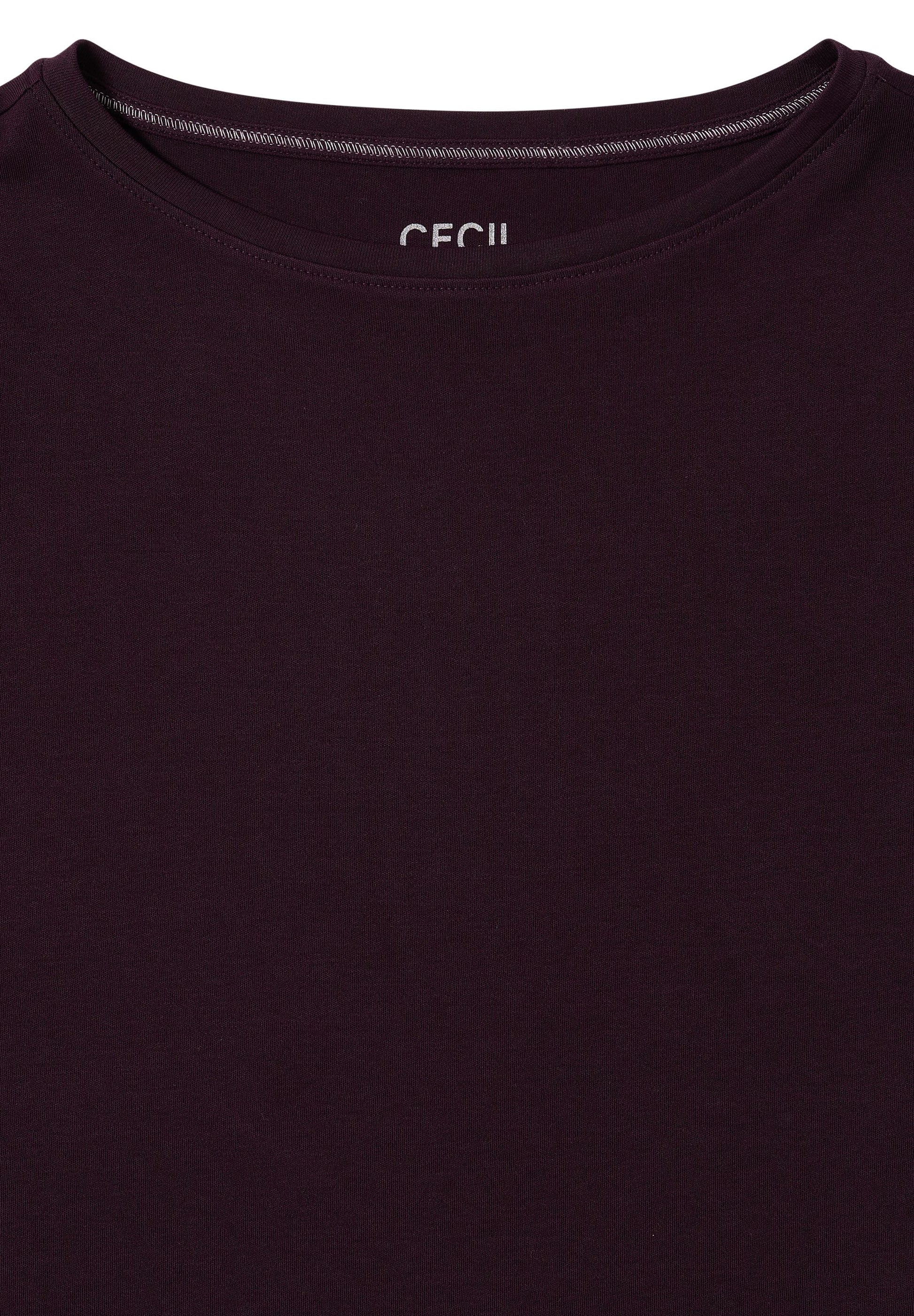 Cecil Damen Basic Shirt rot