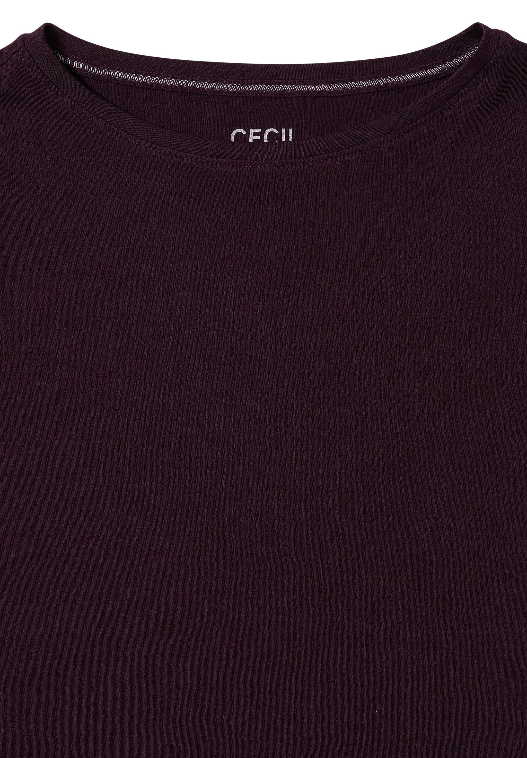 Cecil Damen Basic Shirt rot