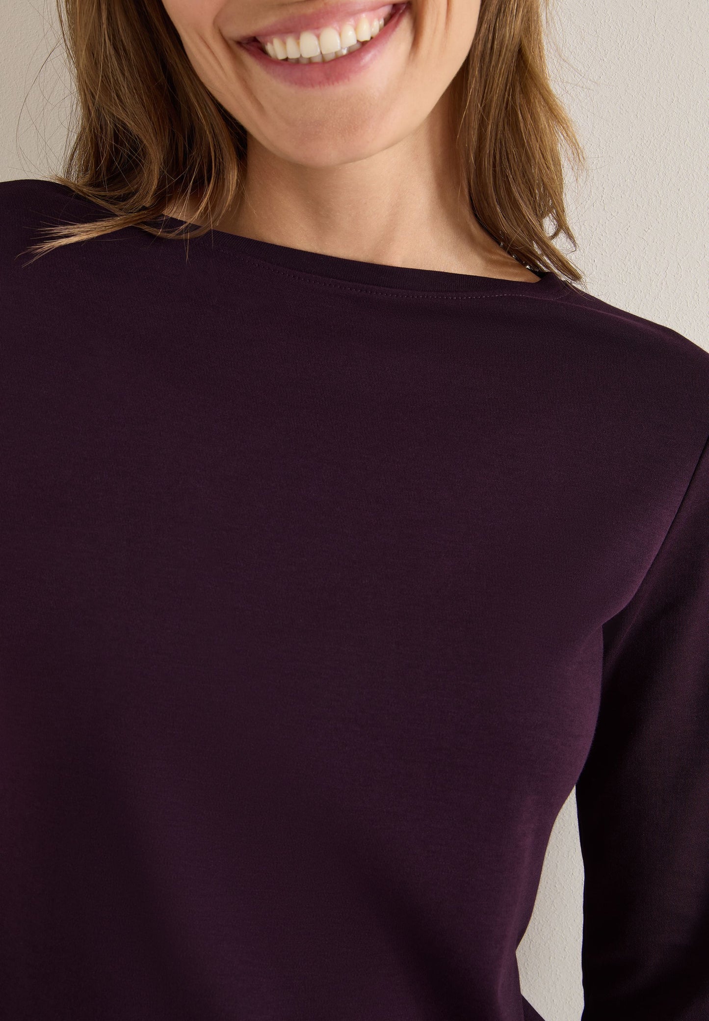 Cecil Damen Basic Shirt rot
