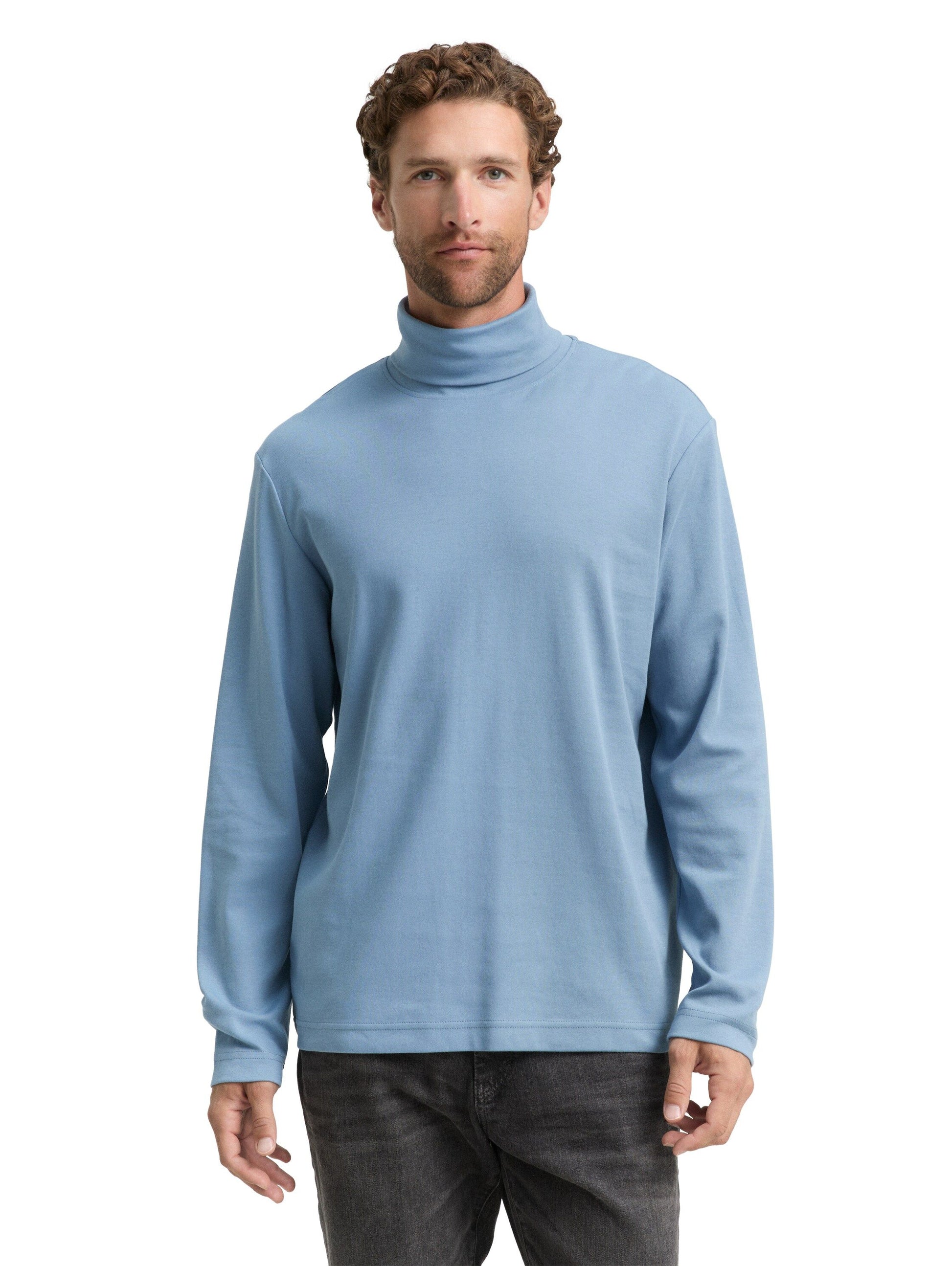 Tom Tailor Herren Pullover blau