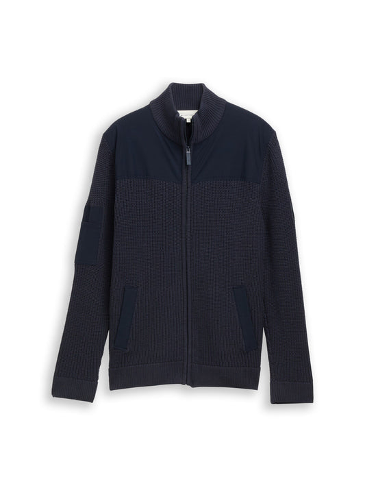 Tom Tailor Herren Strickjacke XXXL blau