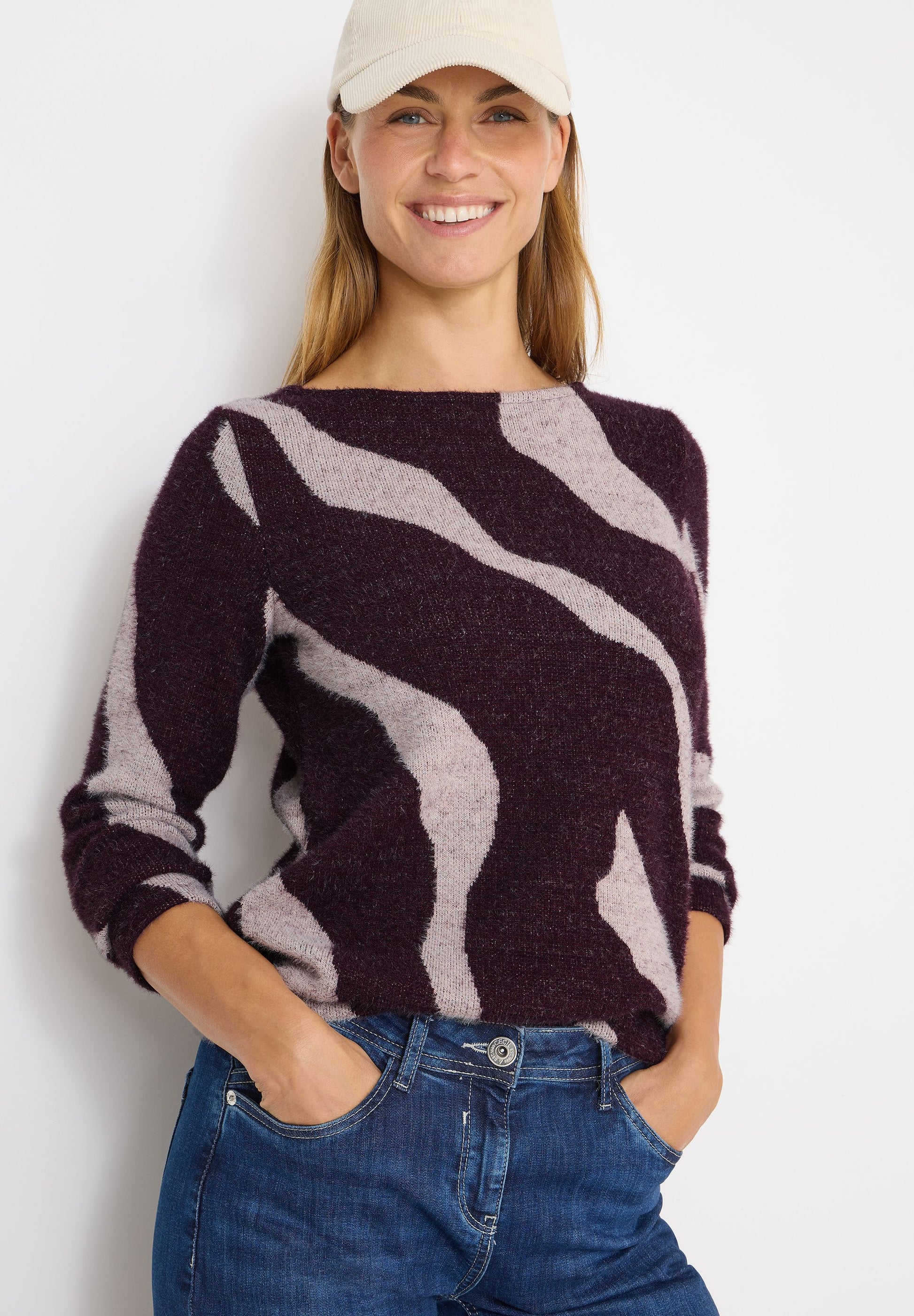Cecil Damen Shirt rot