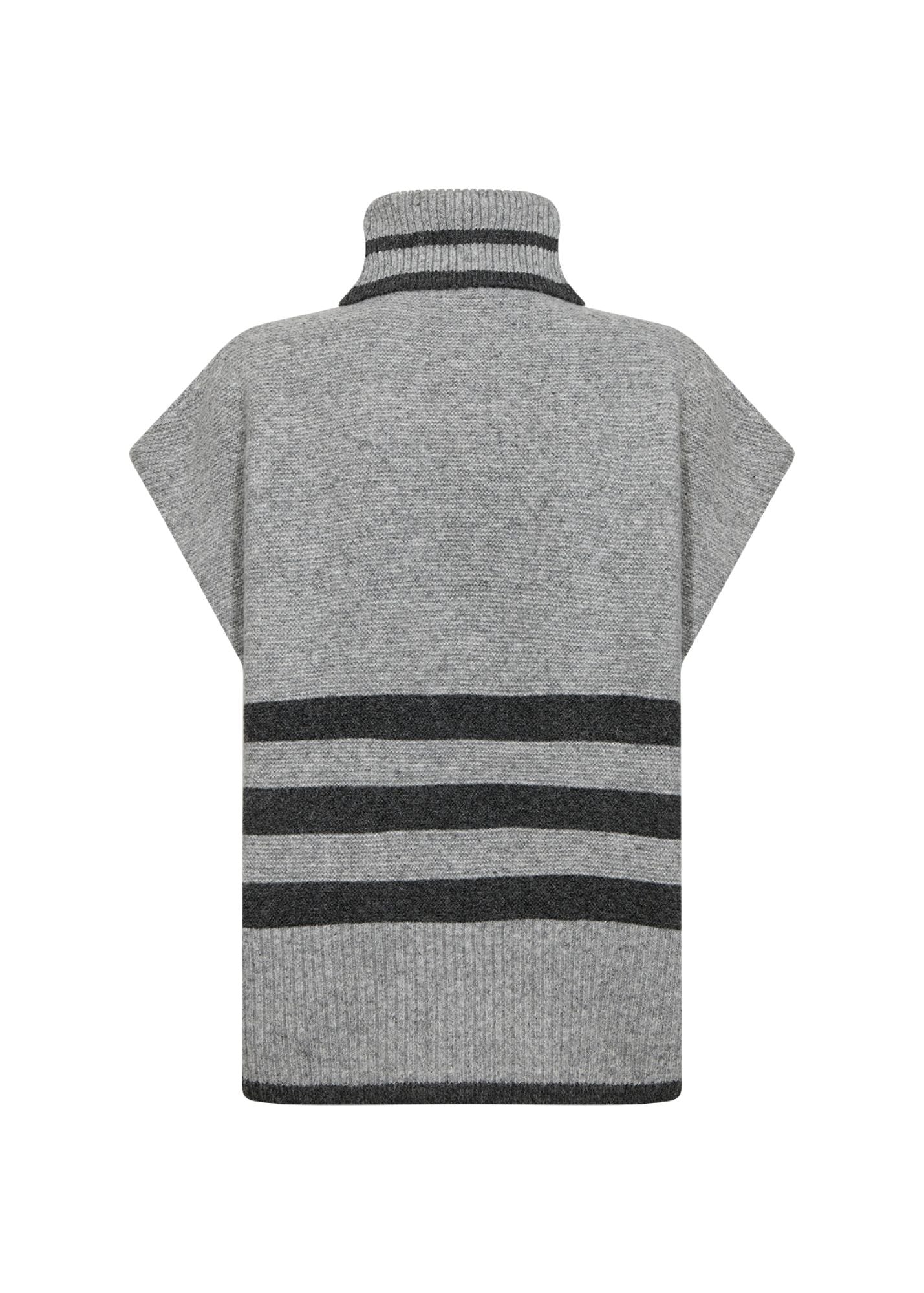 Soyaconcept Damen Strickweste grau