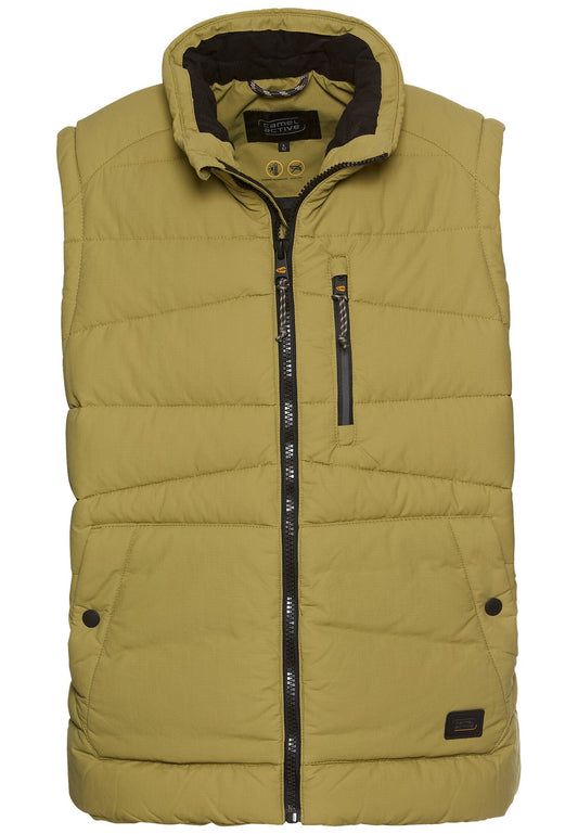 Camel Active Menswear Herren Weste grün