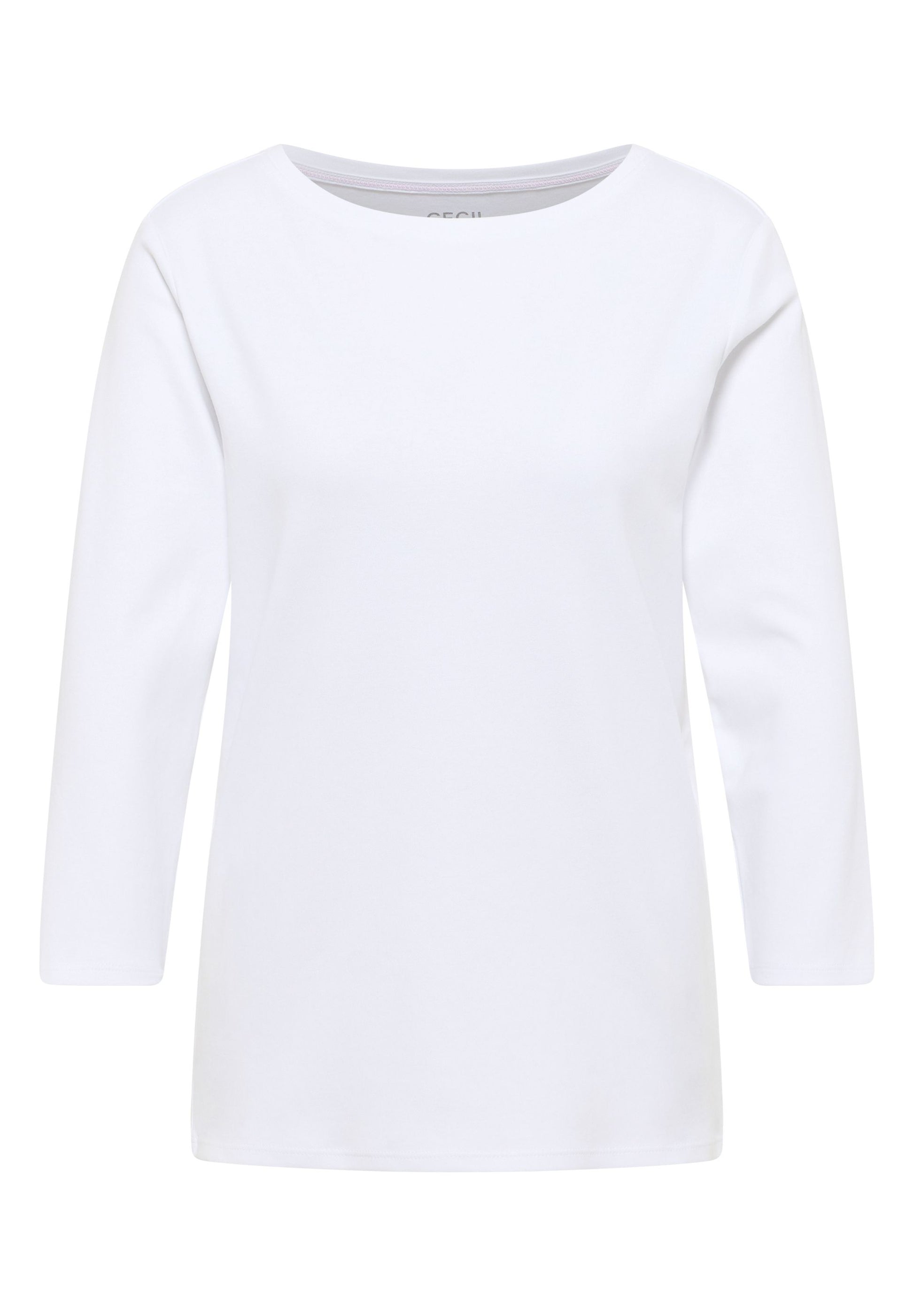 Cecil Damen Basic Shirt XXL weiß