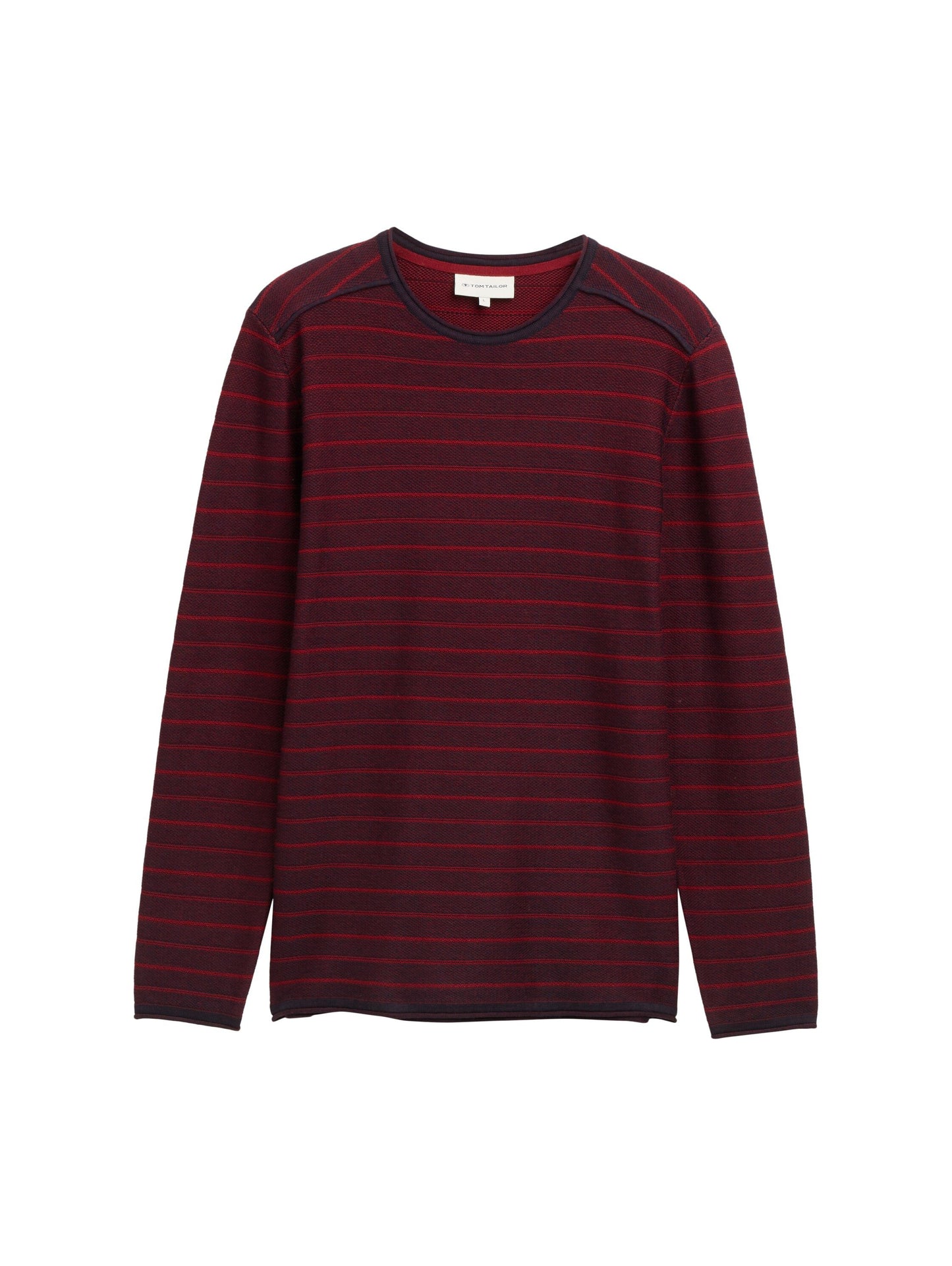 Tom Tailor Herren Strickpullover rot