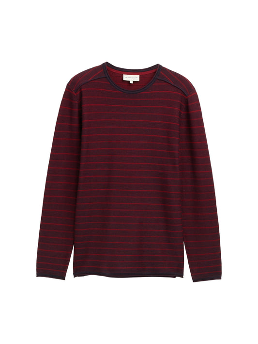 Tom Tailor Herren Strickpullover rot