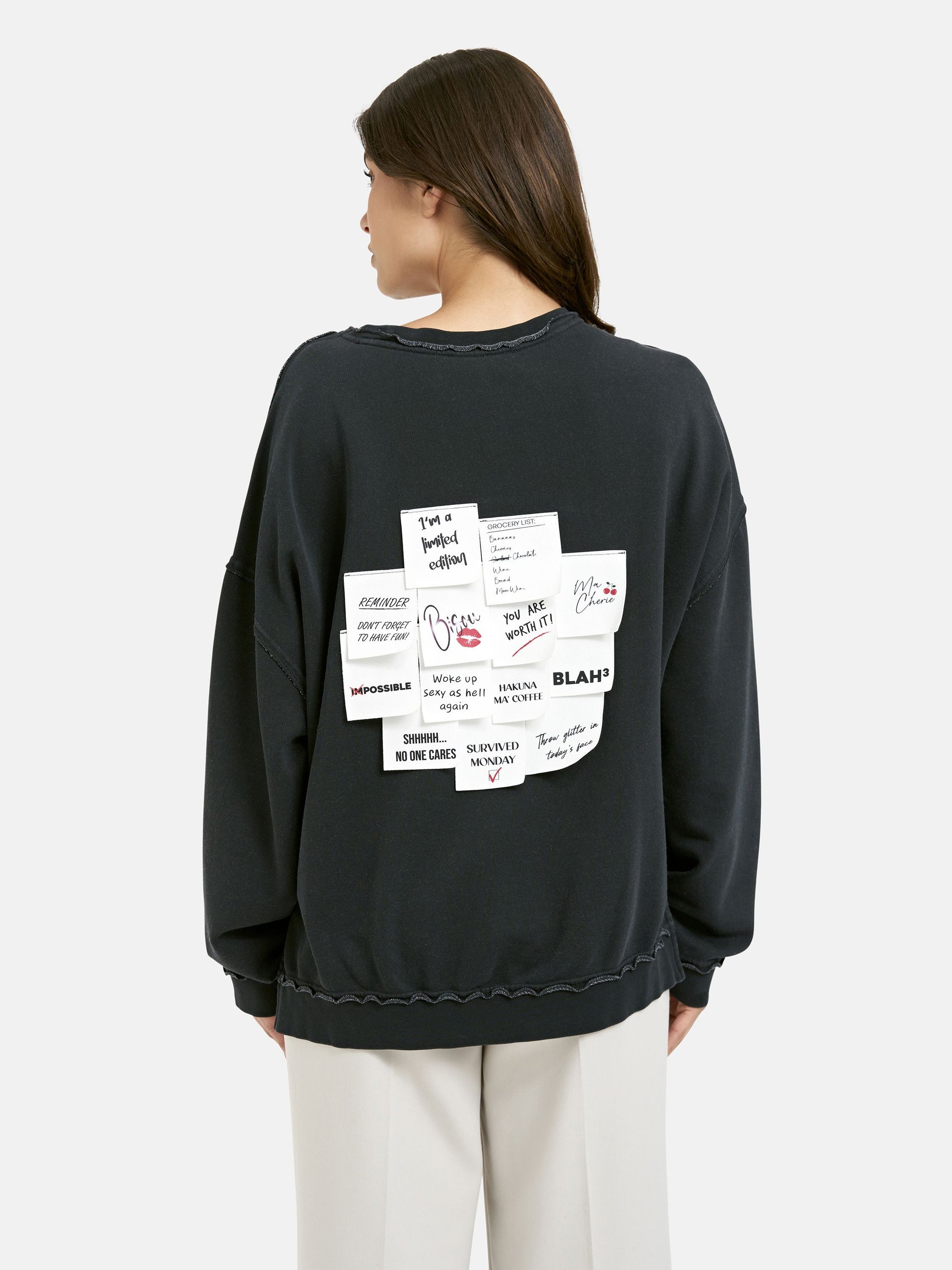 Smith&Soul Damen Sweatshirt schwarz