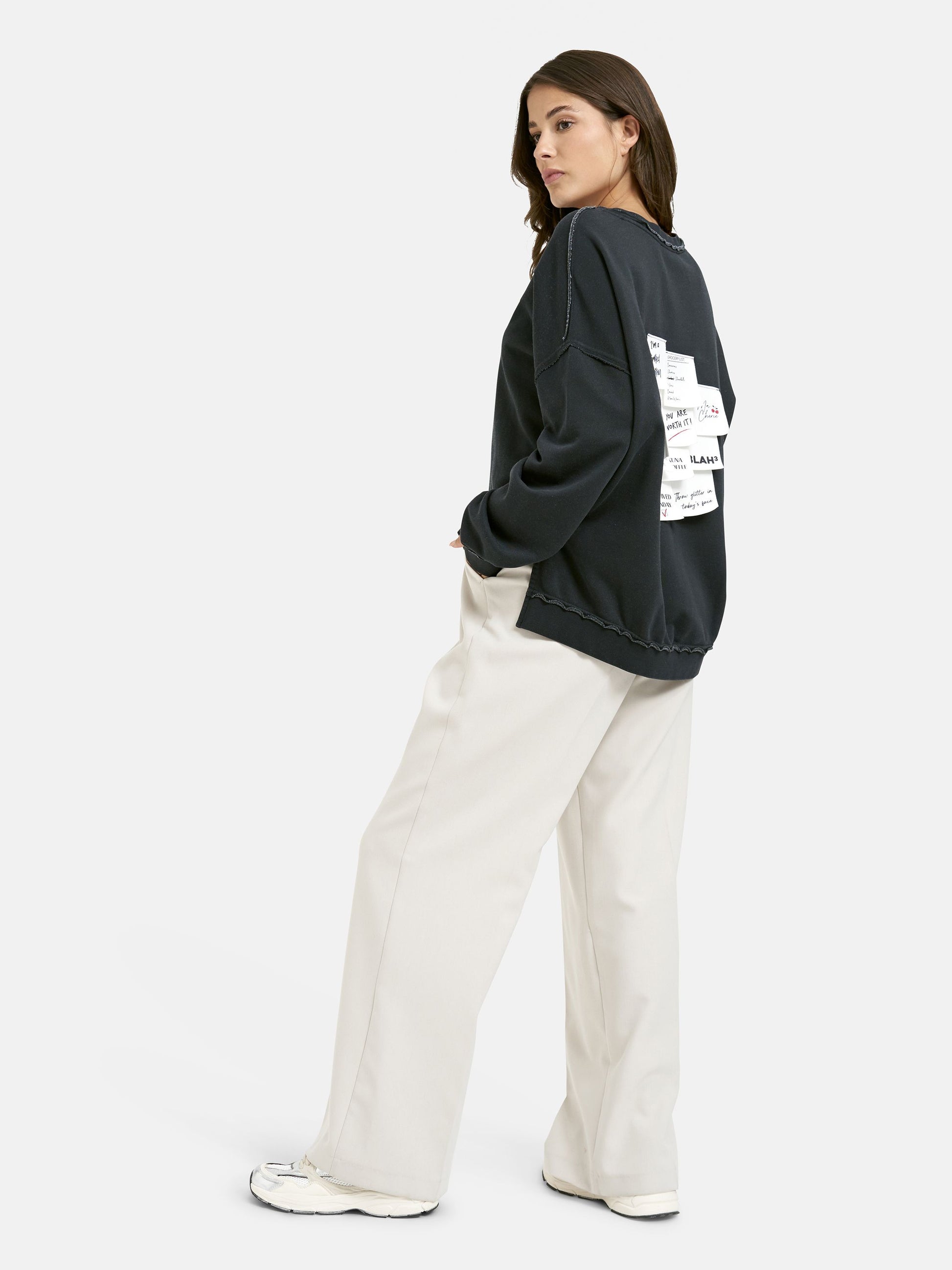 Smith&Soul Damen Sweatshirt schwarz