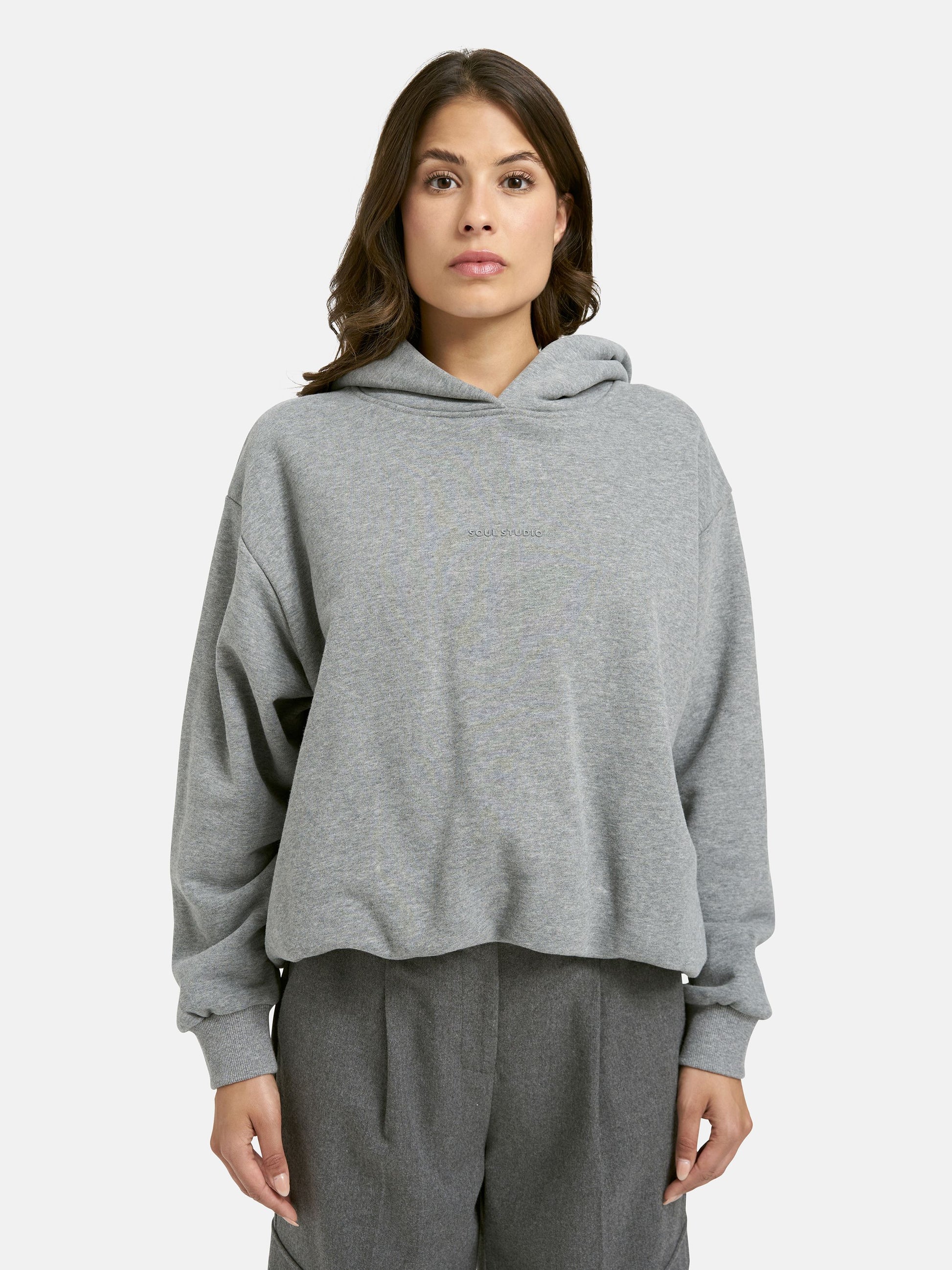 Smith&Soul Damen Pullover grau