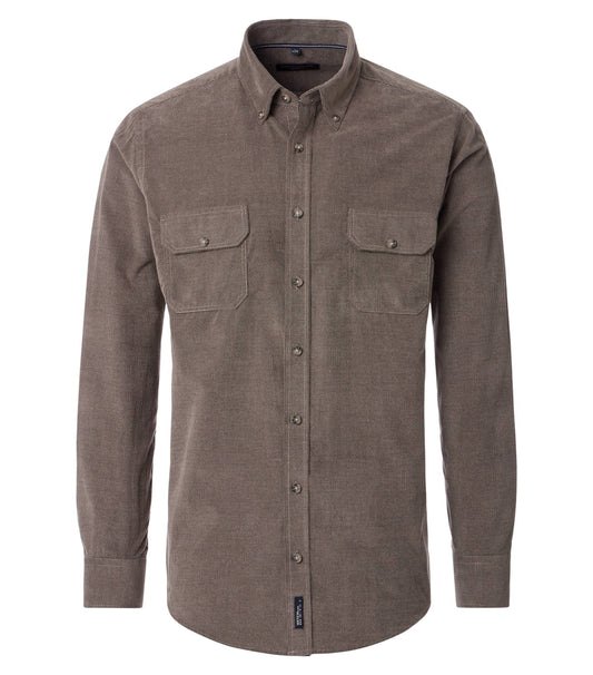 Casa Moda Herren Hemdjacke beige