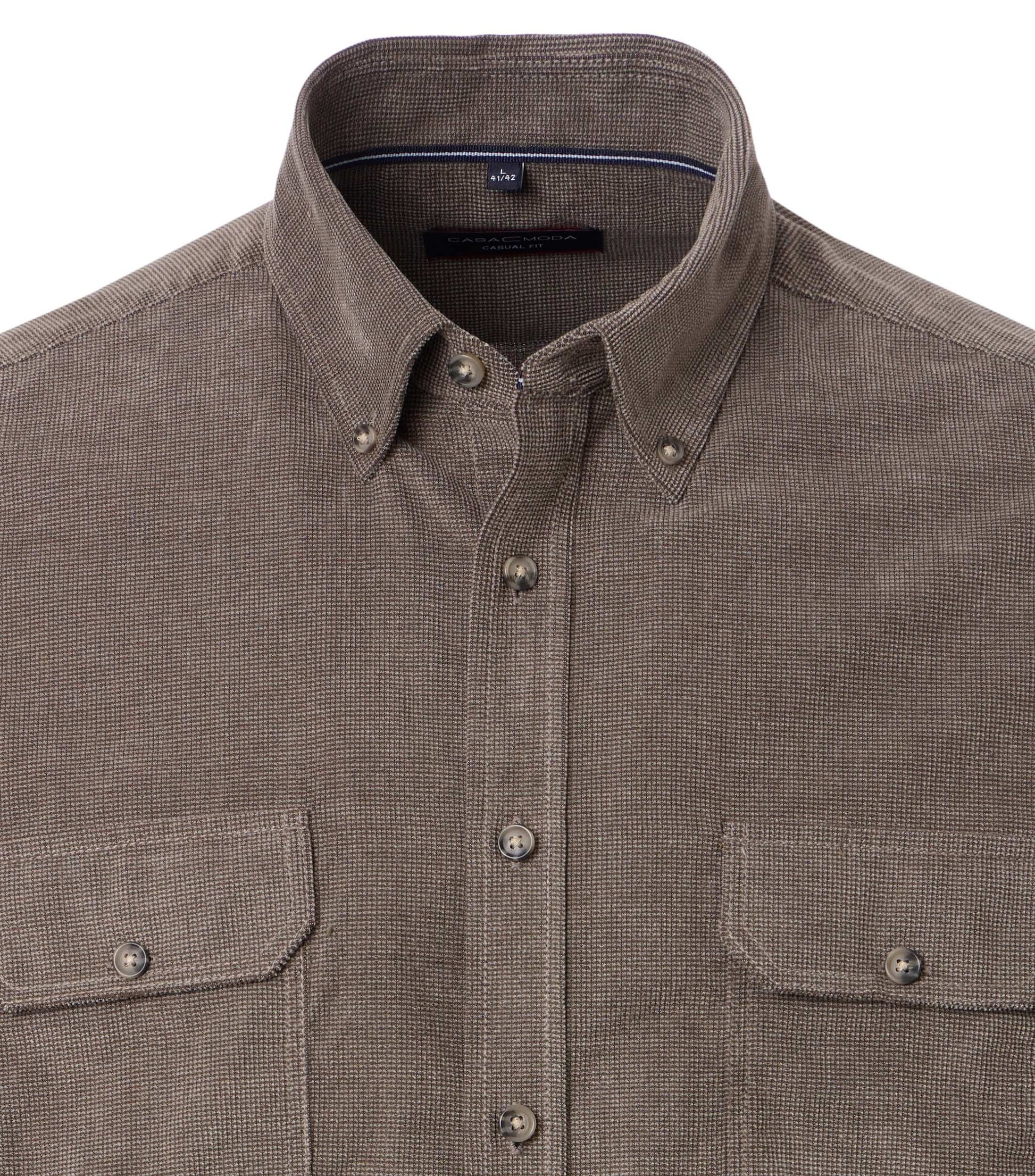 Casa Moda Herren Hemdjacke beige
