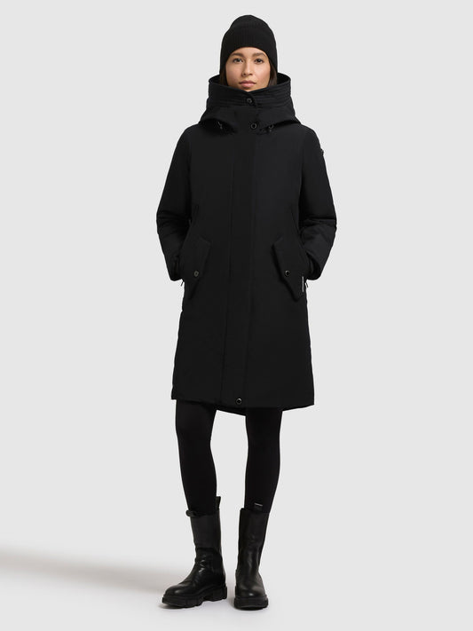 Khujo Damen Jacke schwarz