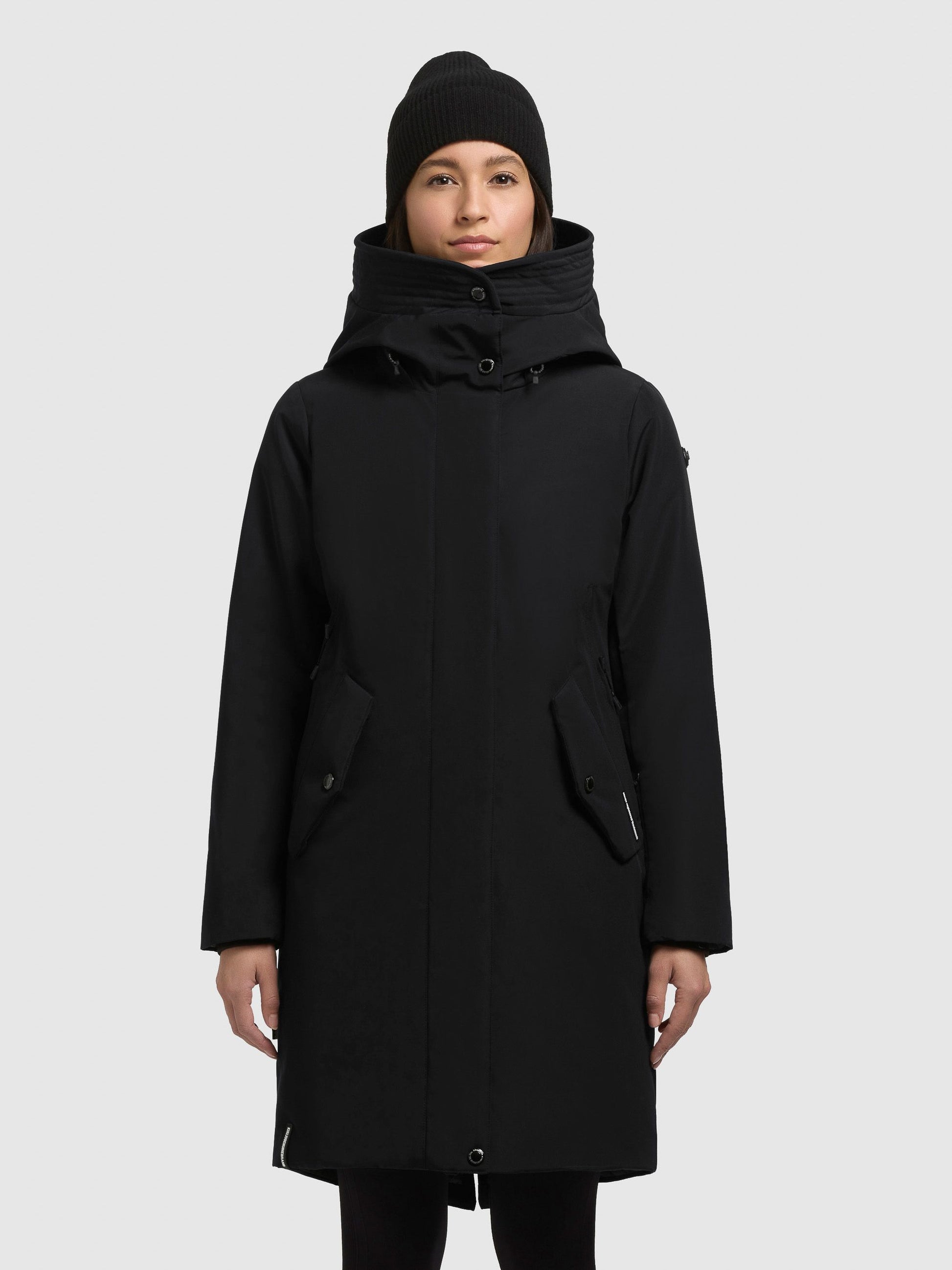 Khujo Damen Jacke schwarz