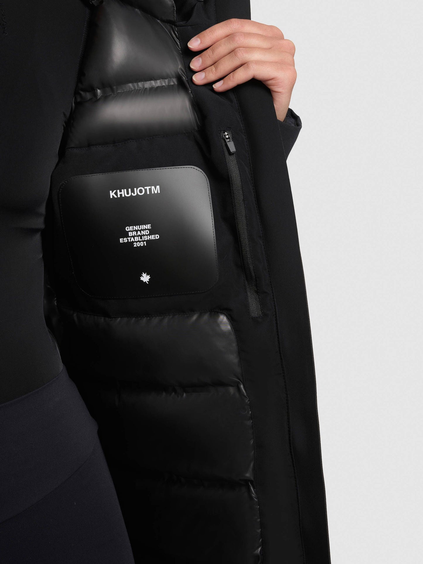 Khujo Damen Jacke schwarz