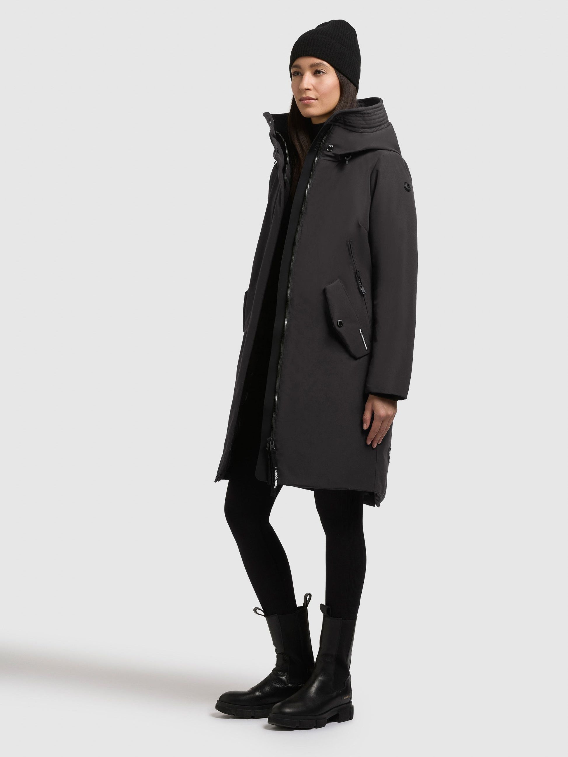 Khujo Damen Jacke grau
