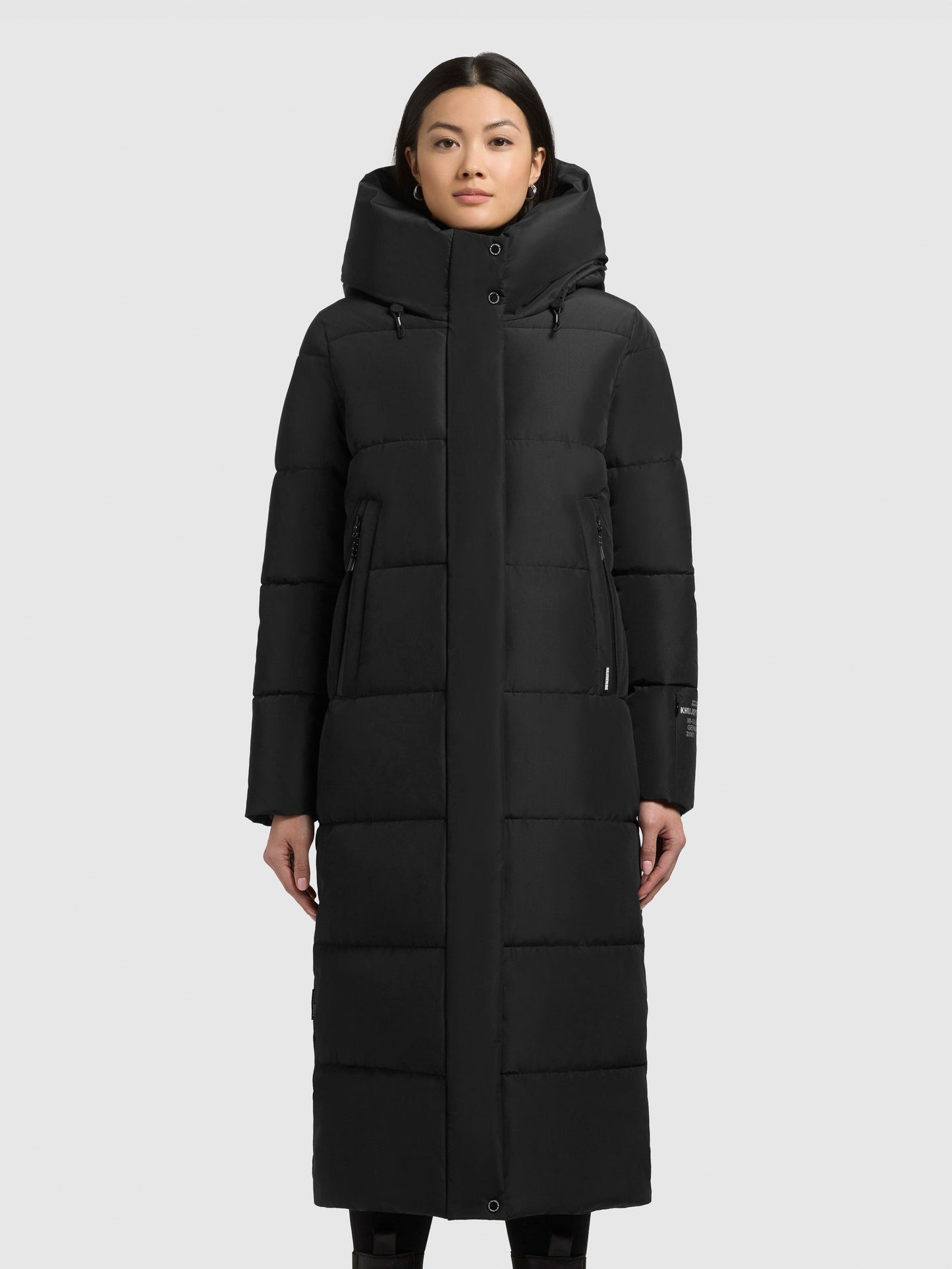Khujo Damen Jacke schwarz