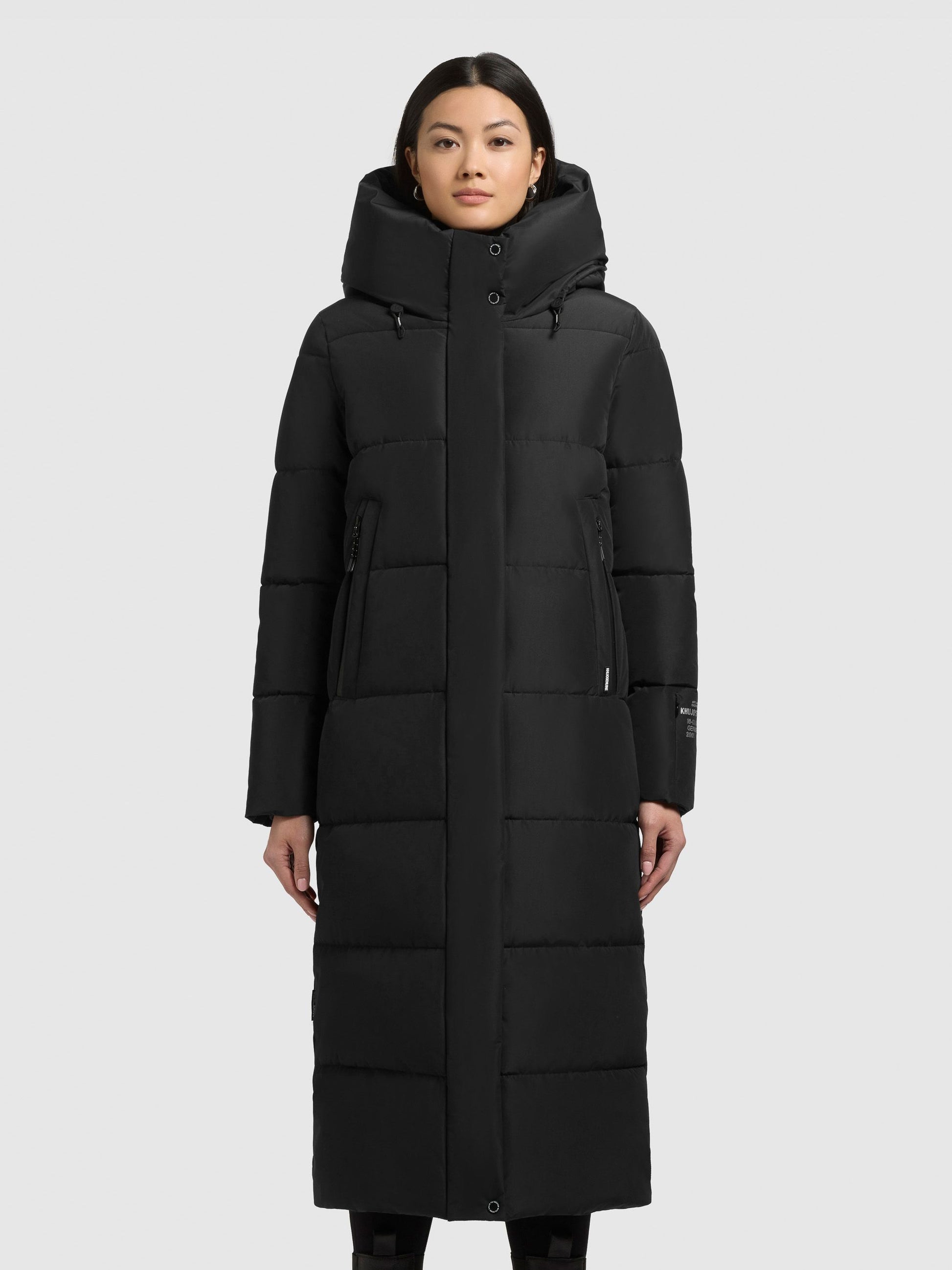Khujo Damen Jacke schwarz