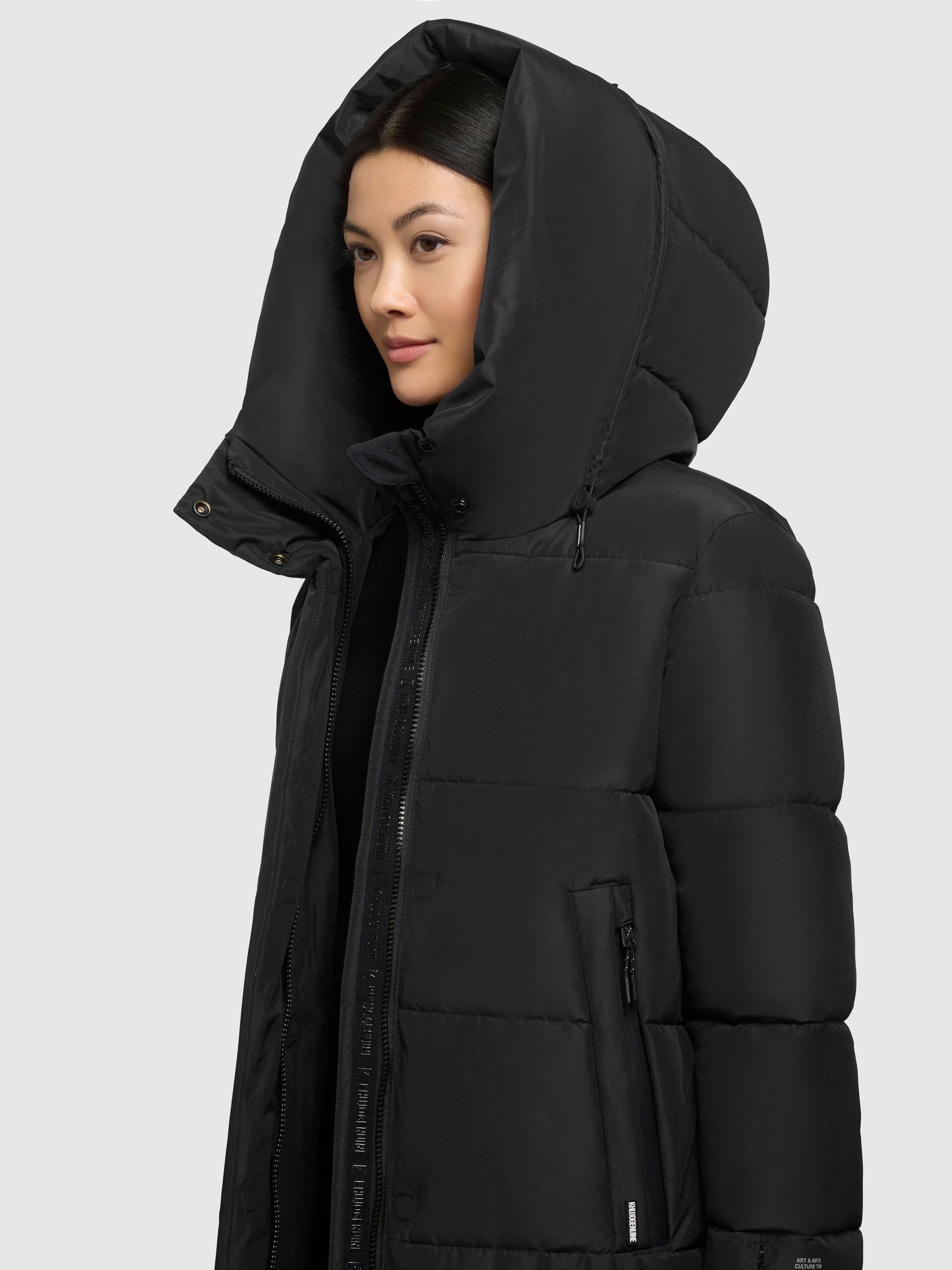 Khujo Damen Jacke schwarz