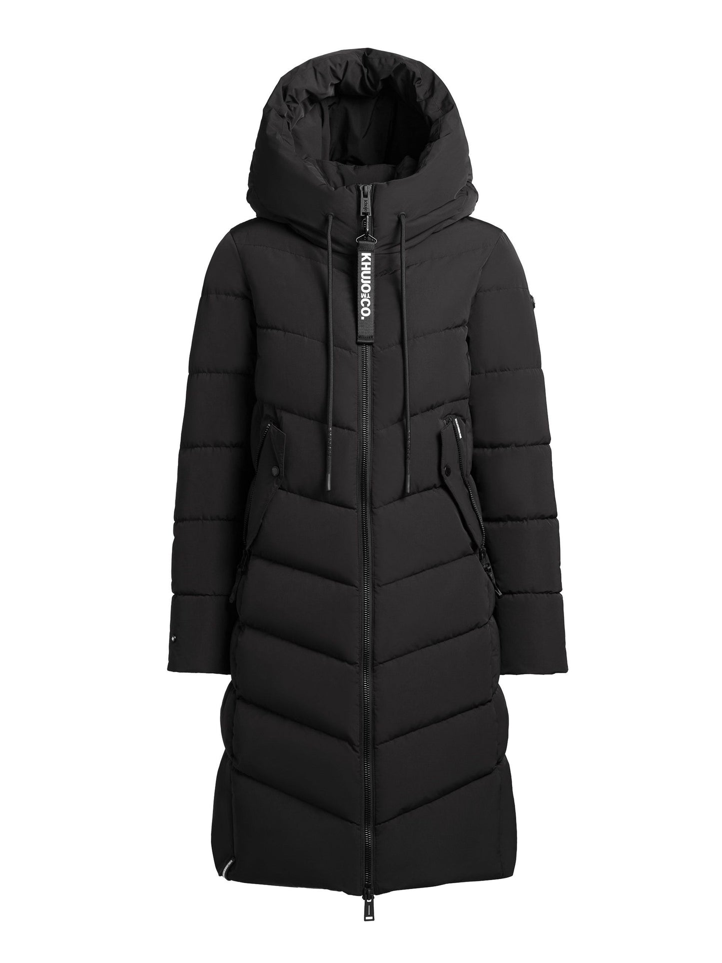 Khujo Damen Jacke schwarz
