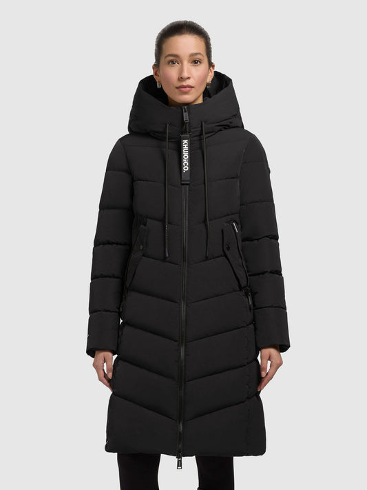Khujo Damen Jacke schwarz