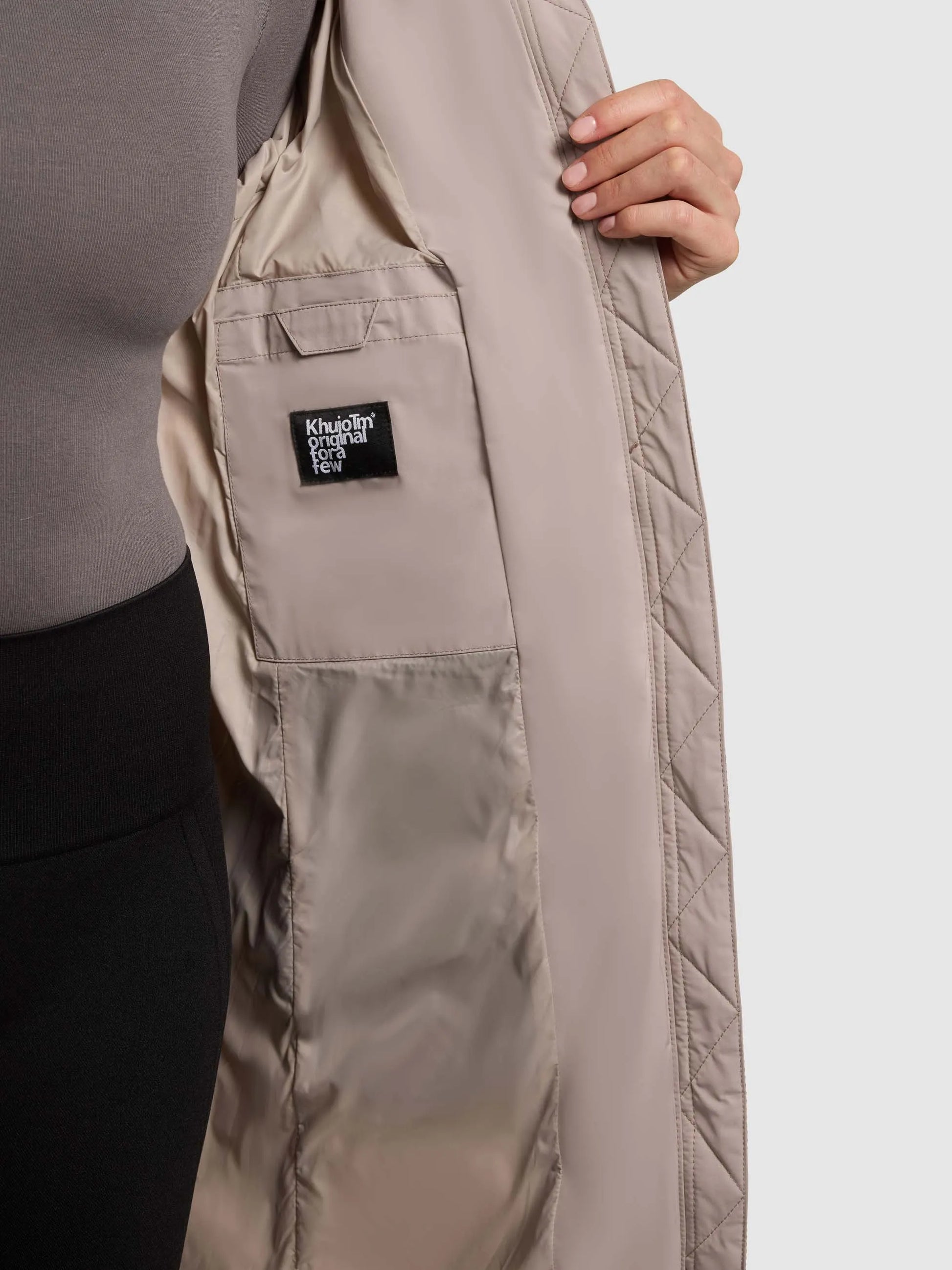Khujo Damen Jacke beige