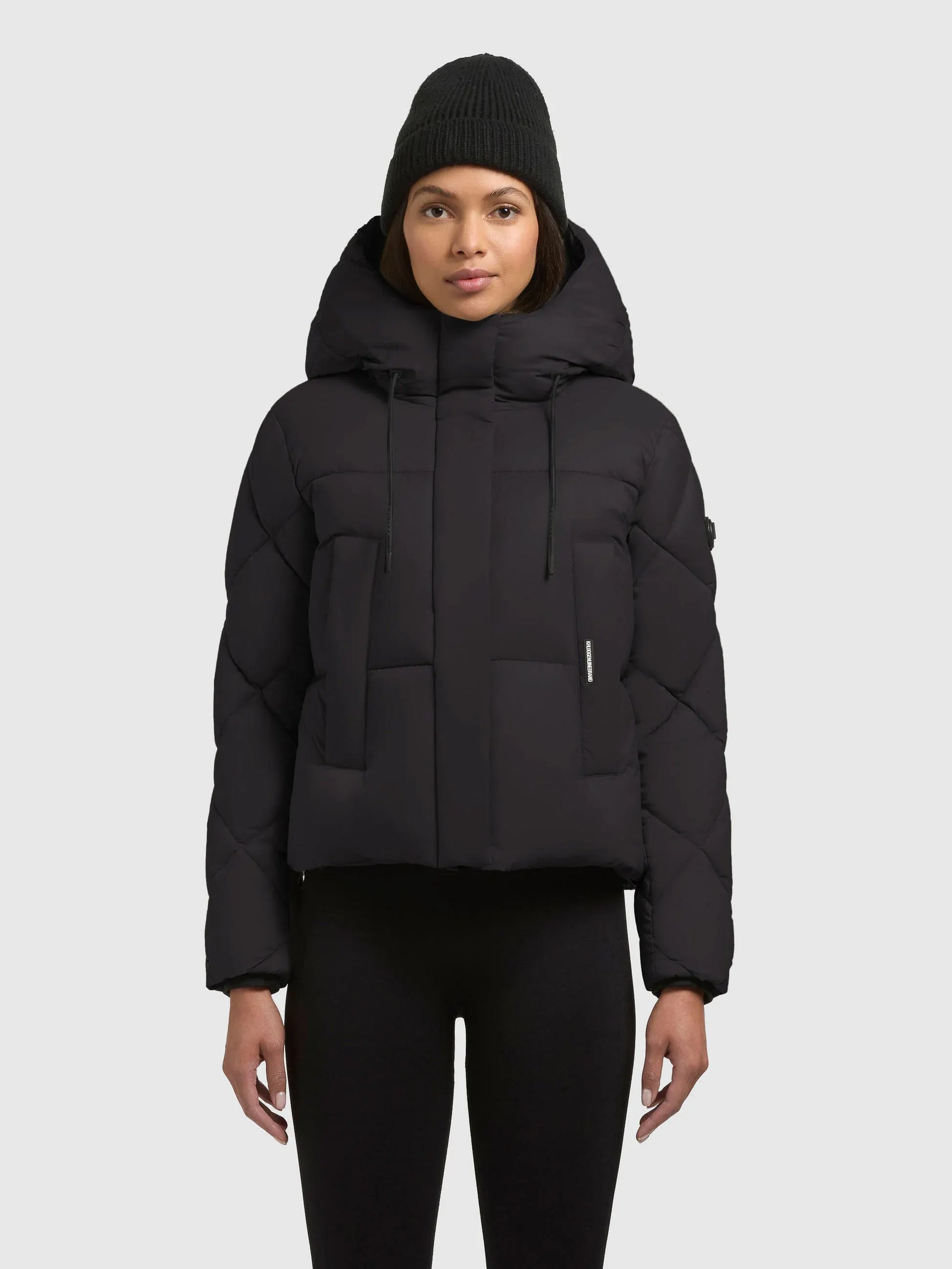 Khujo Damen Jacke schwarz