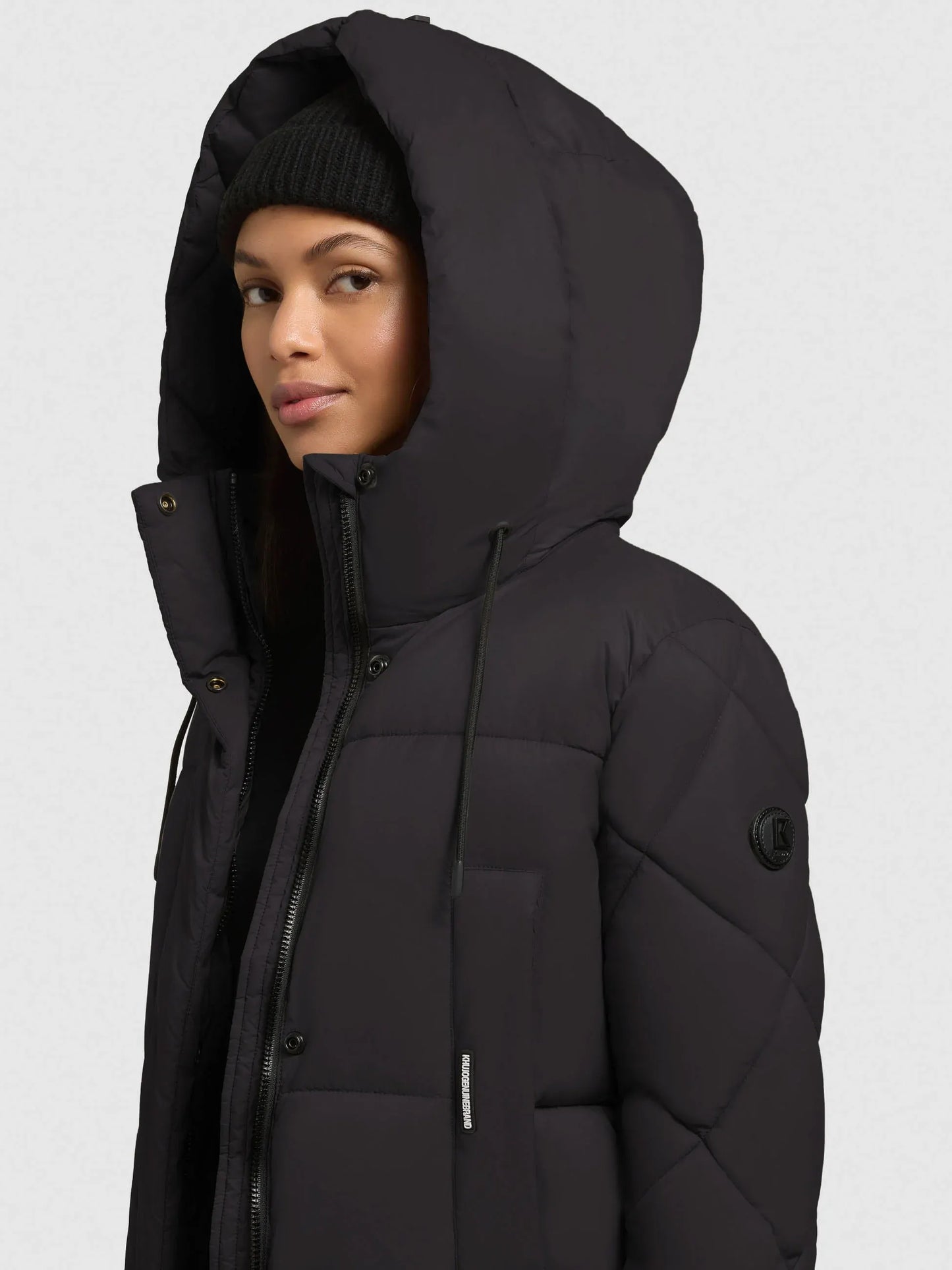 Khujo Damen Jacke schwarz