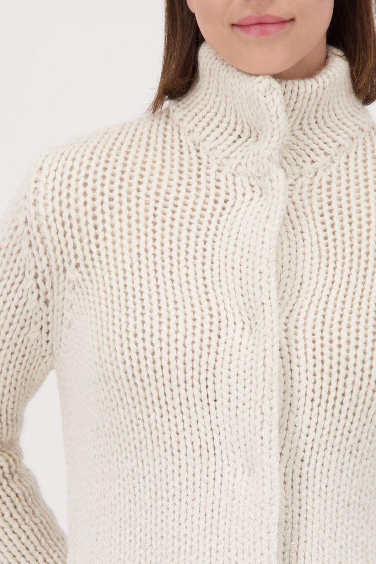 Monari Damen Strickjacke beige