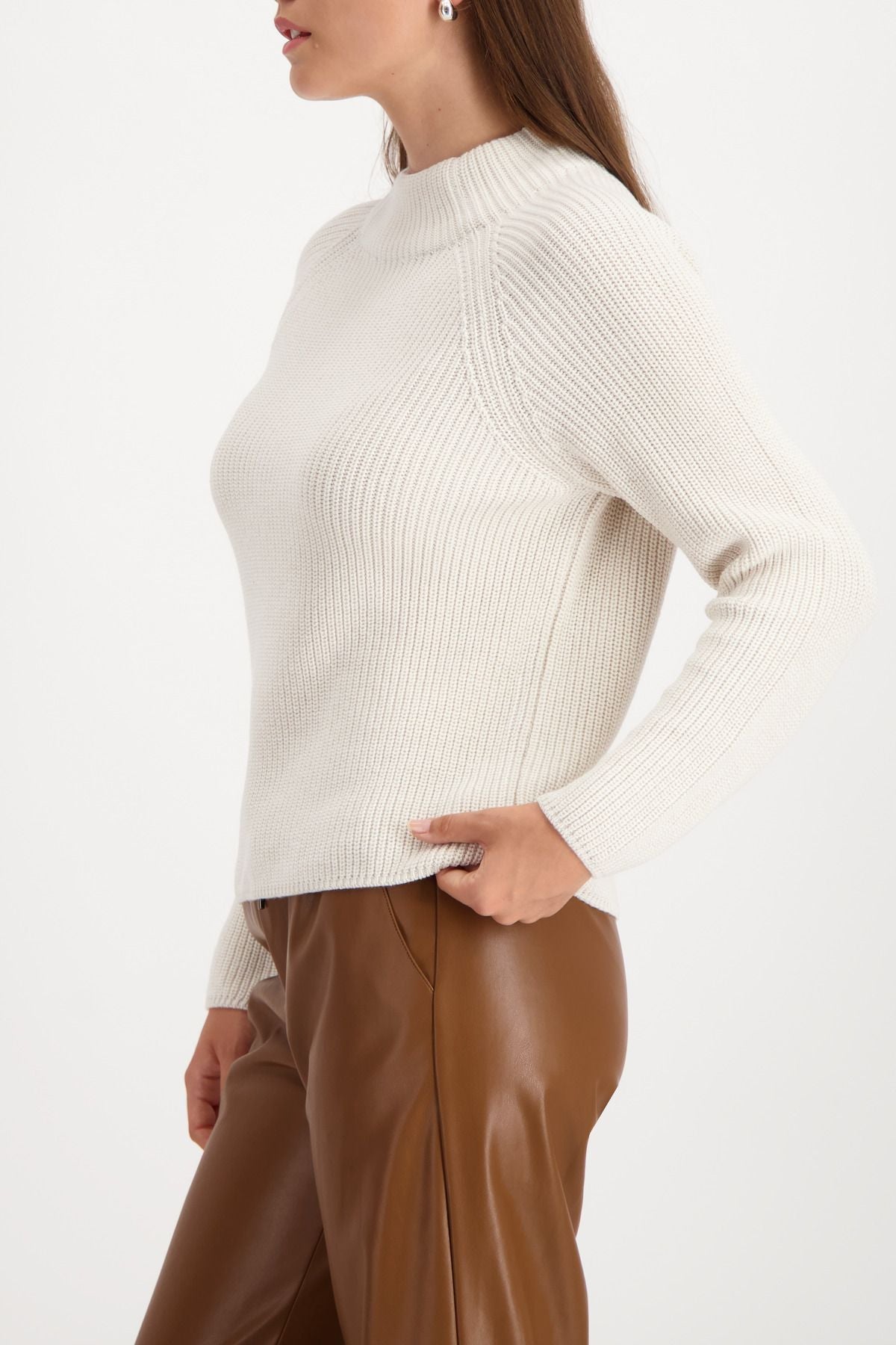 Monari Damen Pullover beige