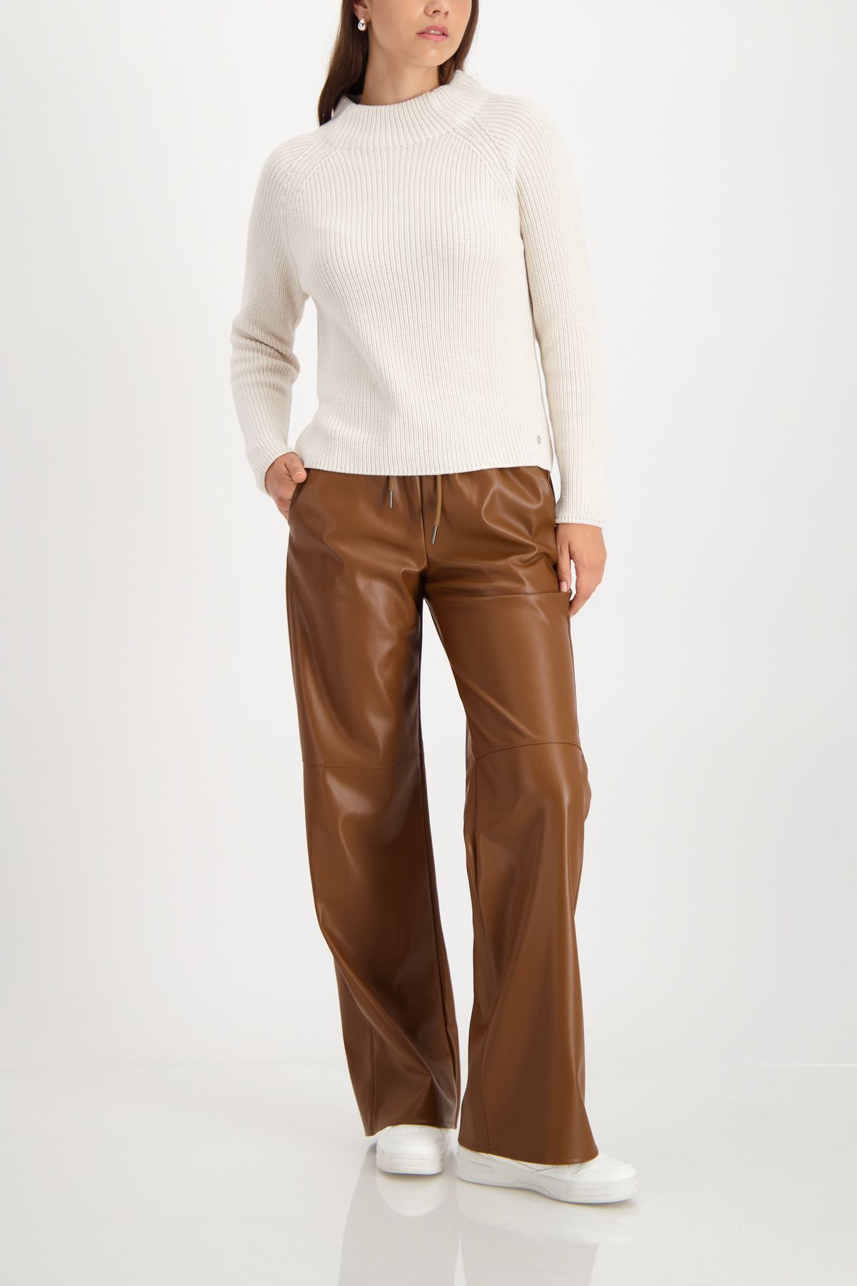 Monari Damen Pullover beige