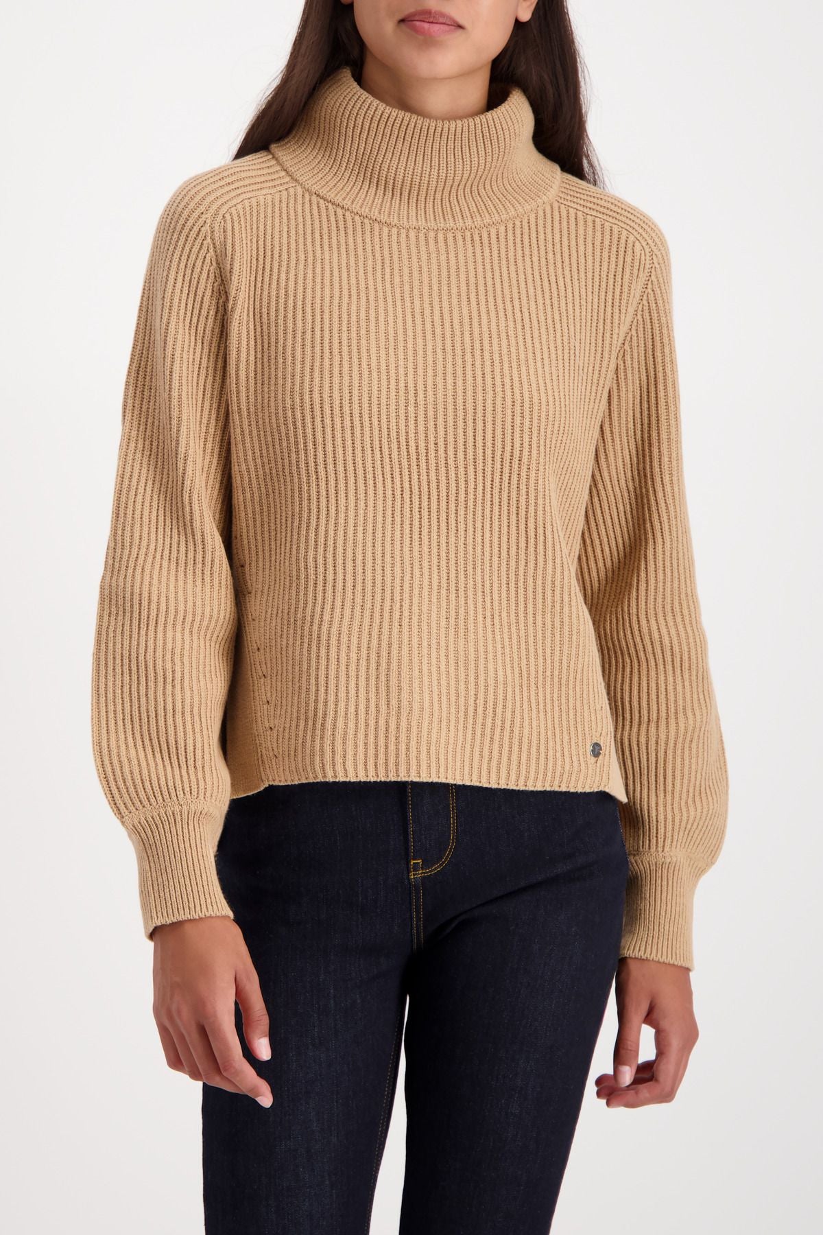 Monari Damen Pullover braun