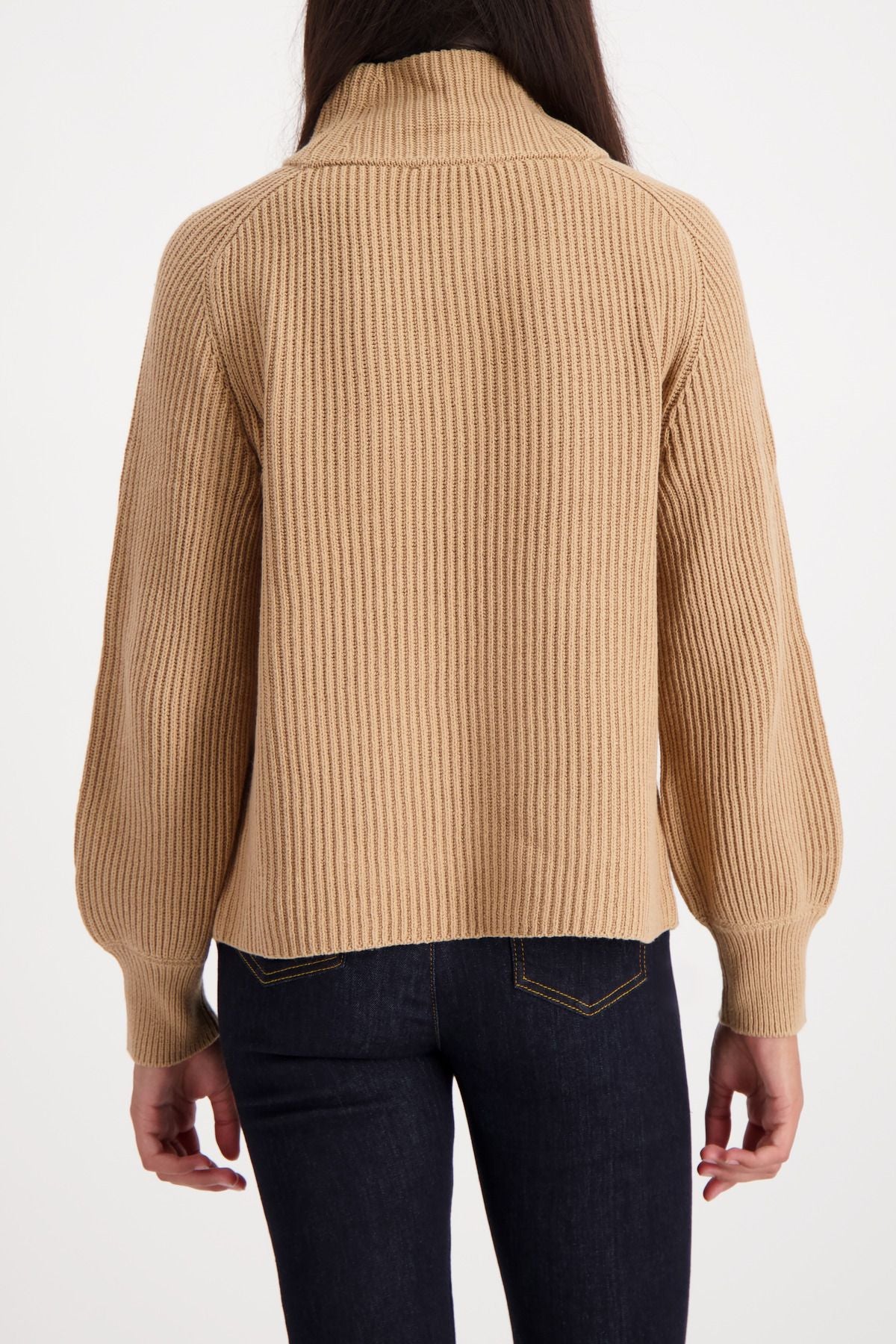 Monari Damen Pullover braun