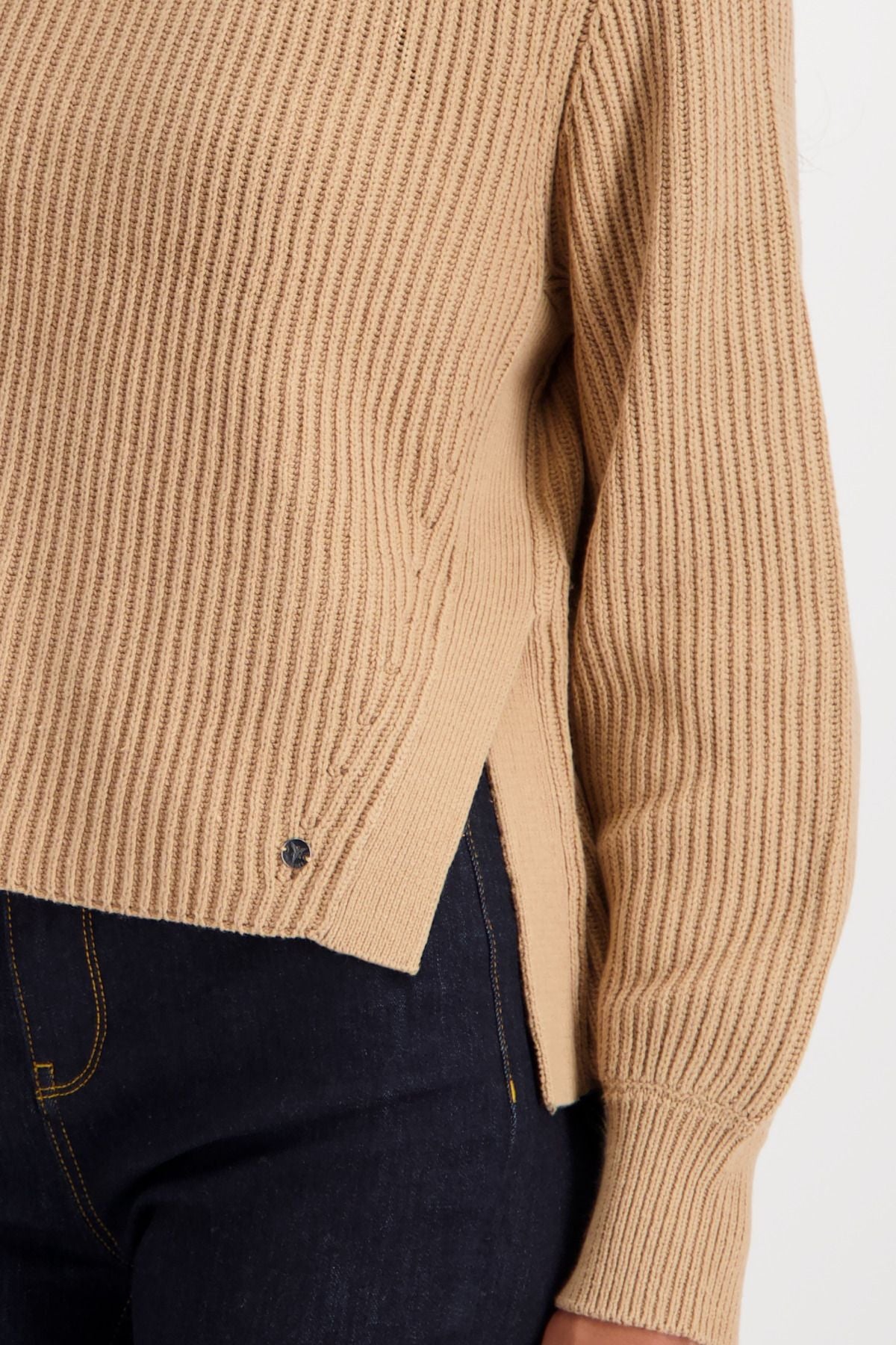 Monari Damen Pullover braun