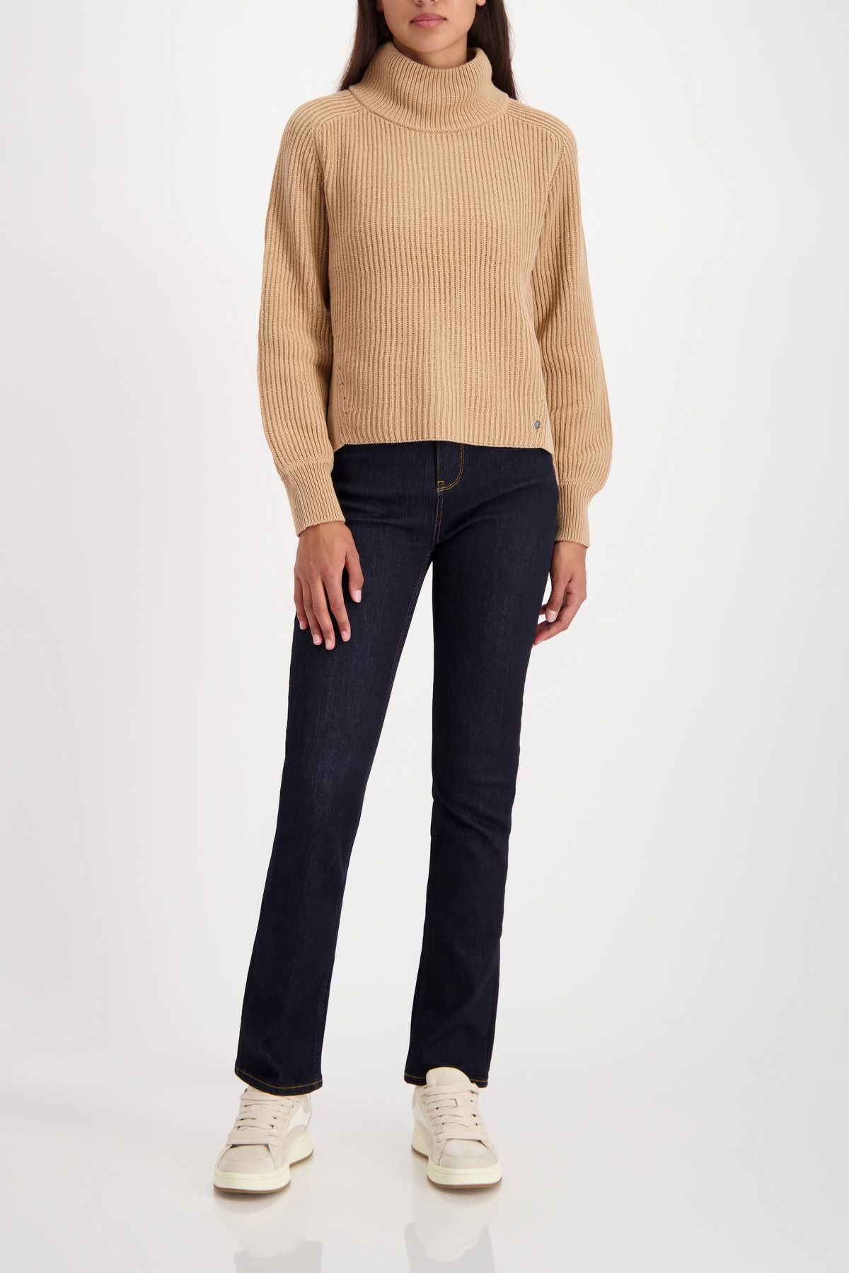 Monari Damen Pullover braun