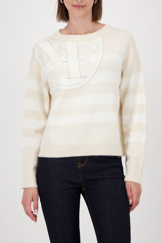 Monari Damen Pullover beige