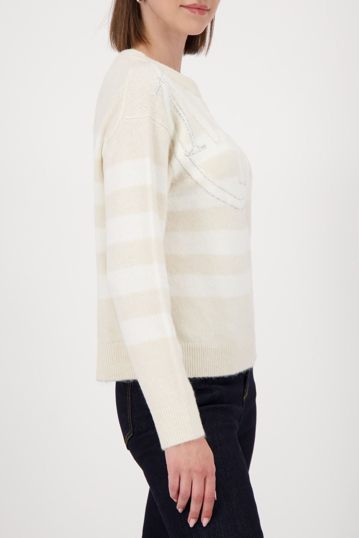 Monari Damen Pullover beige