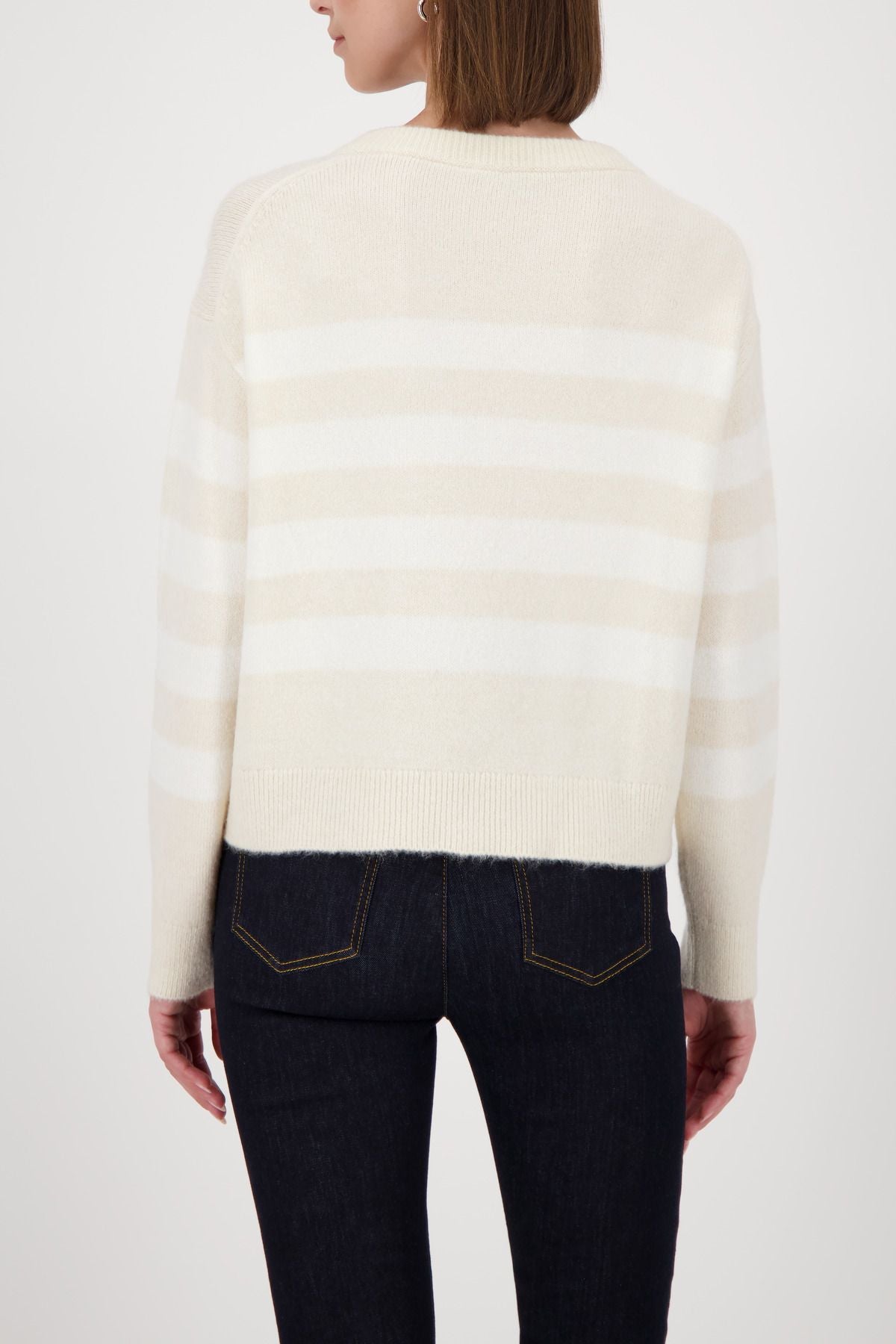 Monari Damen Pullover beige