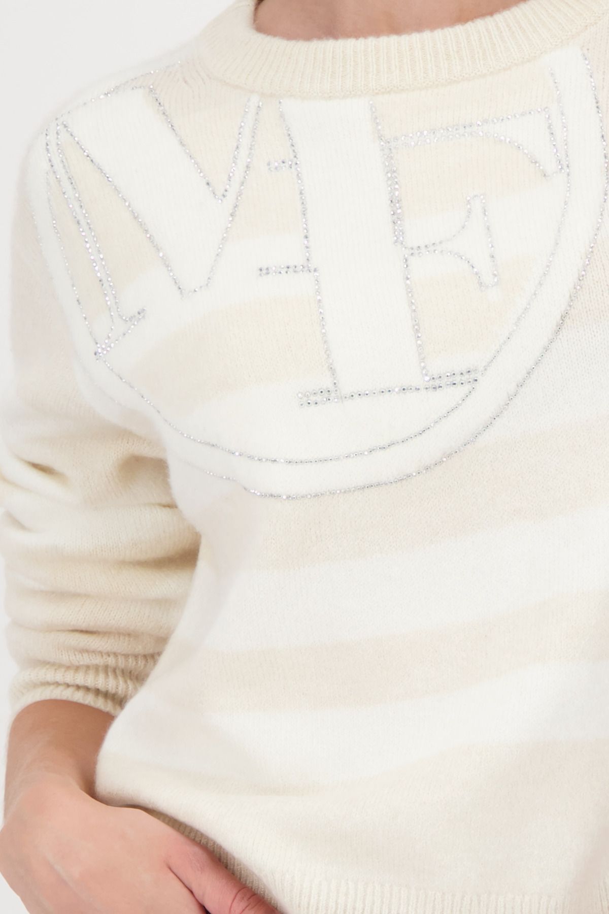Monari Damen Pullover beige