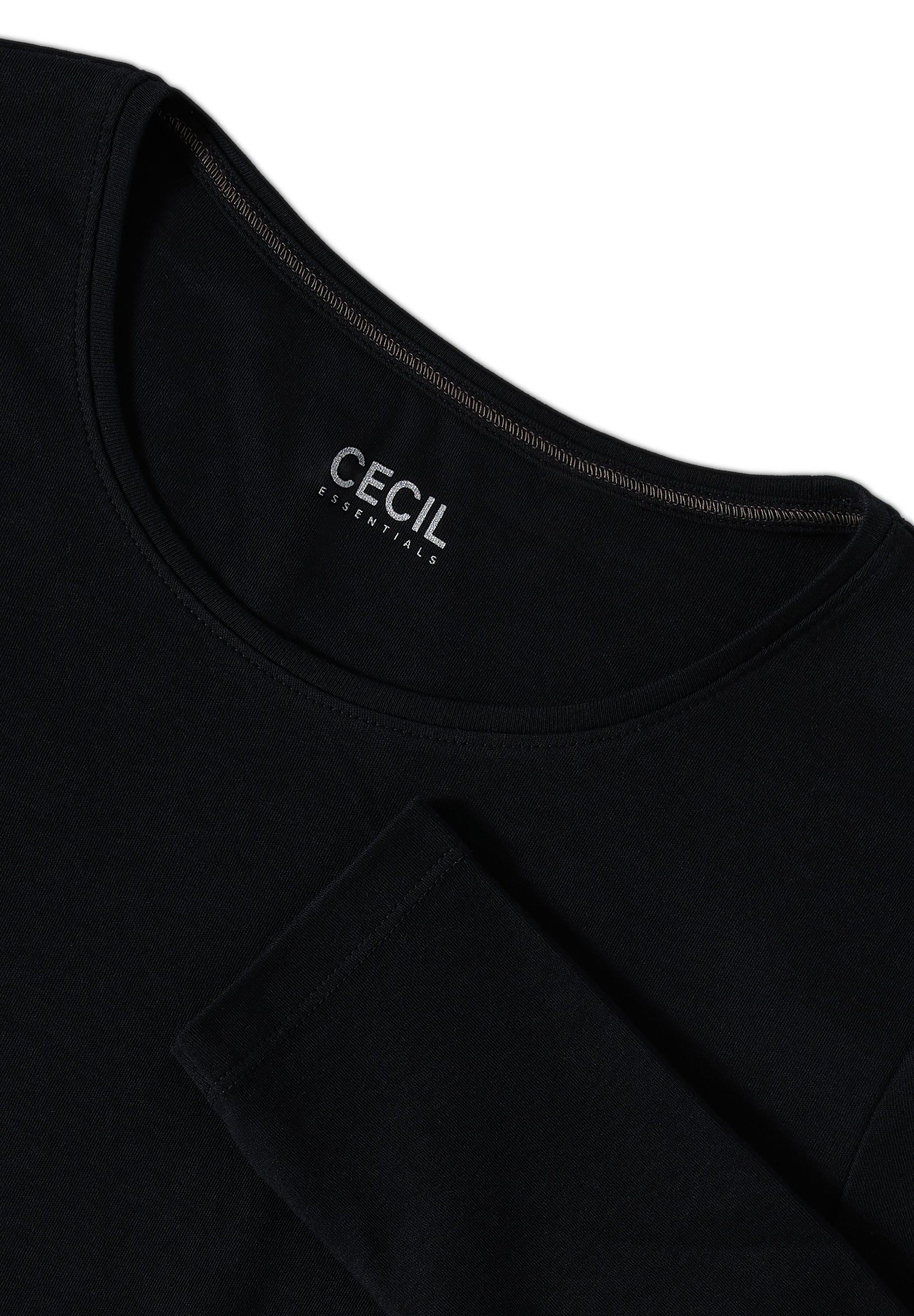 Cecil Damen Shirt schwarz