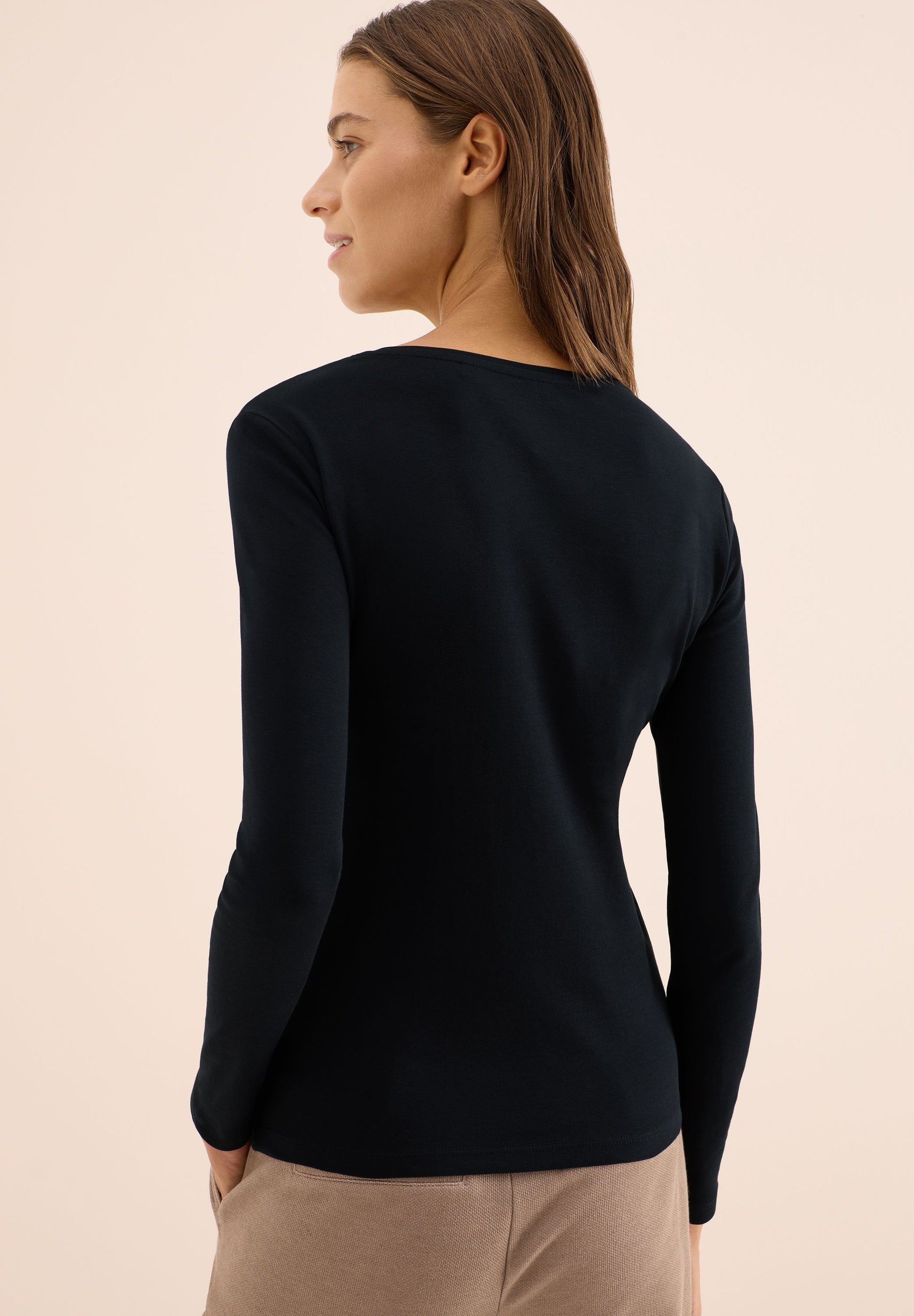 Cecil Damen Shirt schwarz