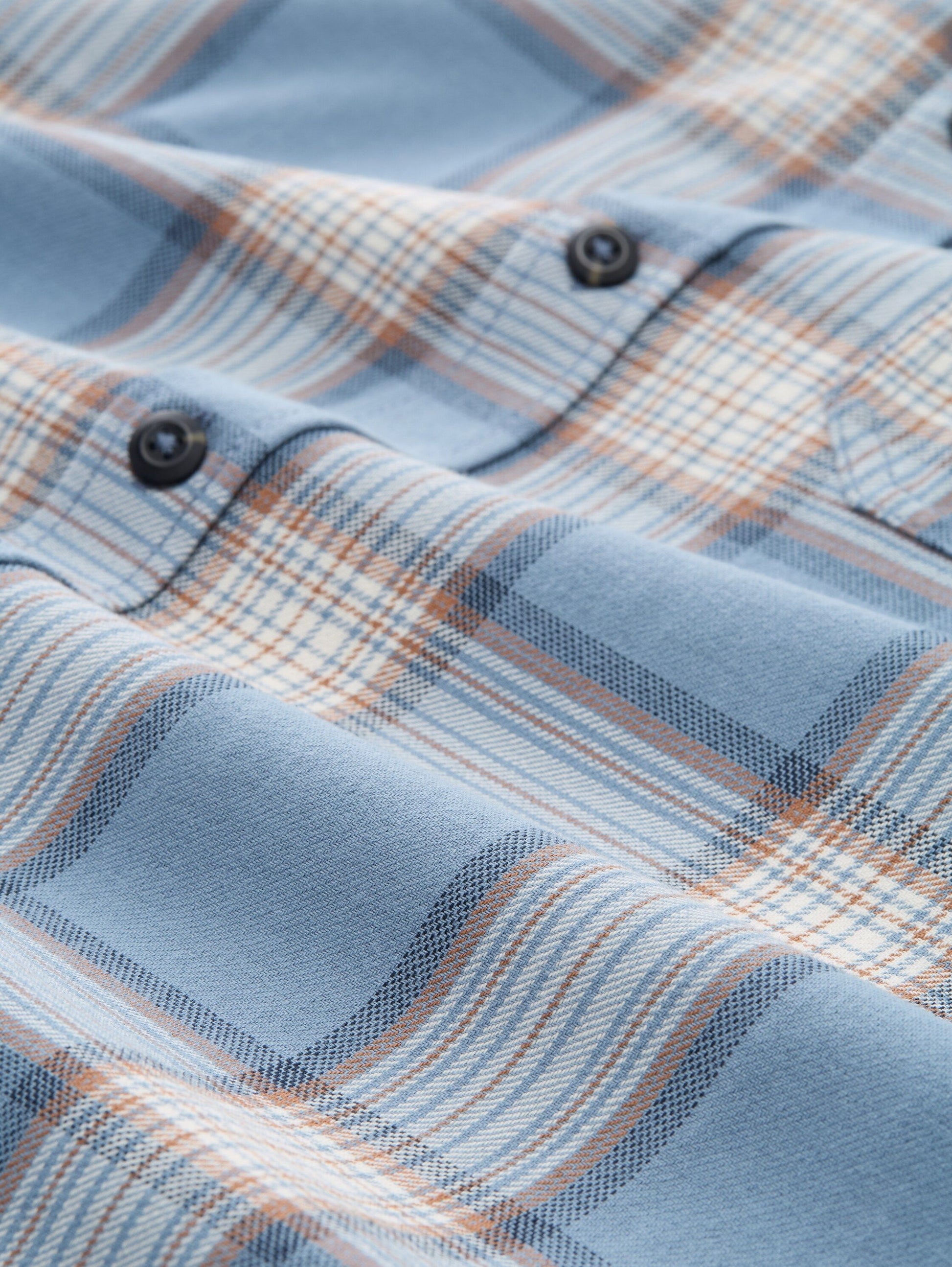 Tom Tailor Herren Hemd blau