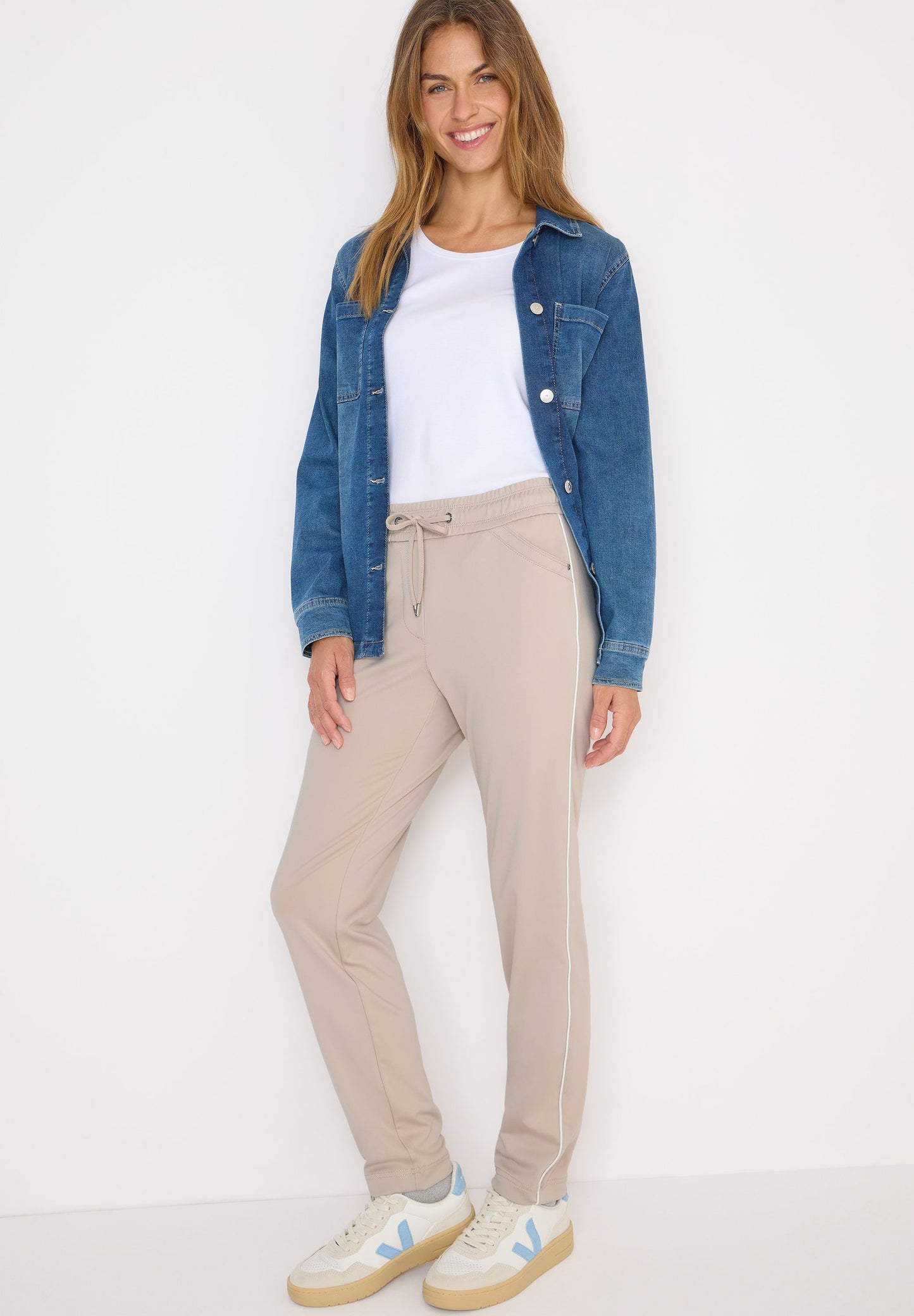 Cecil Damen Hose beige