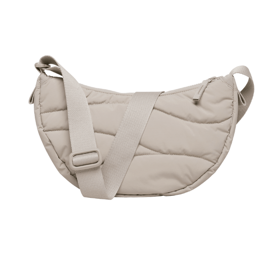 Got Bag Damen Tasche Wavy Puffer Moon Bag beige
