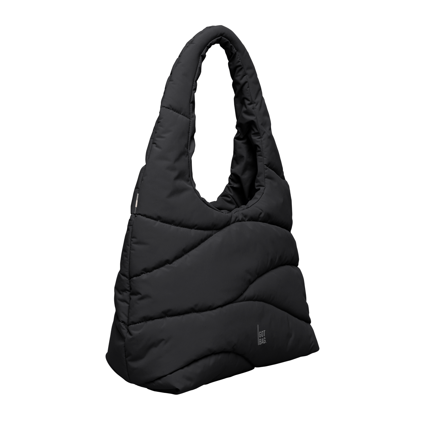 Got Bag Damen Tasche Wavy Puffer Shoulder Bag schwarz
