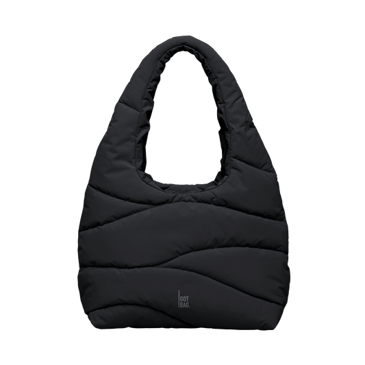 Got Bag Damen Tasche Wavy Puffer Shoulder Bag schwarz