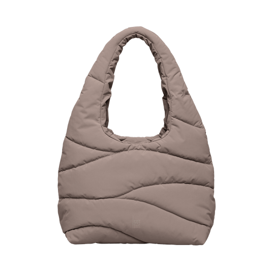 Got Bag Damen Tasche Wavy Puffer Shoulder Bag braun