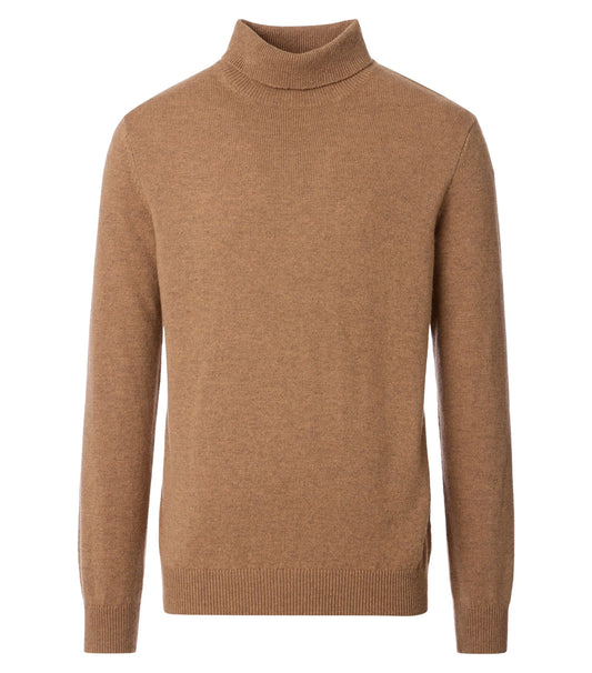 Casa Moda Herren Rollkragenpullover braun