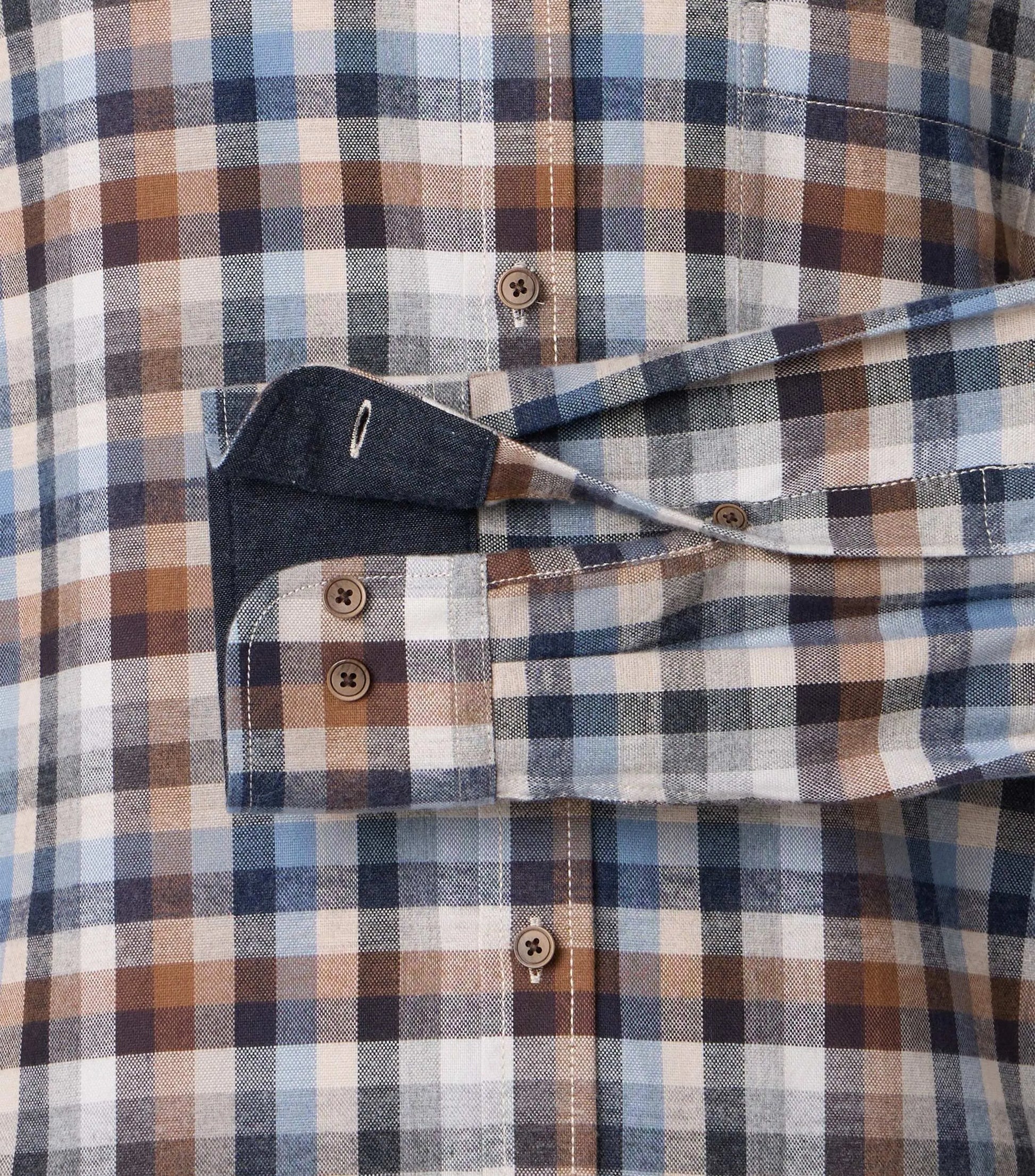 Casa Moda herren Hemd grau